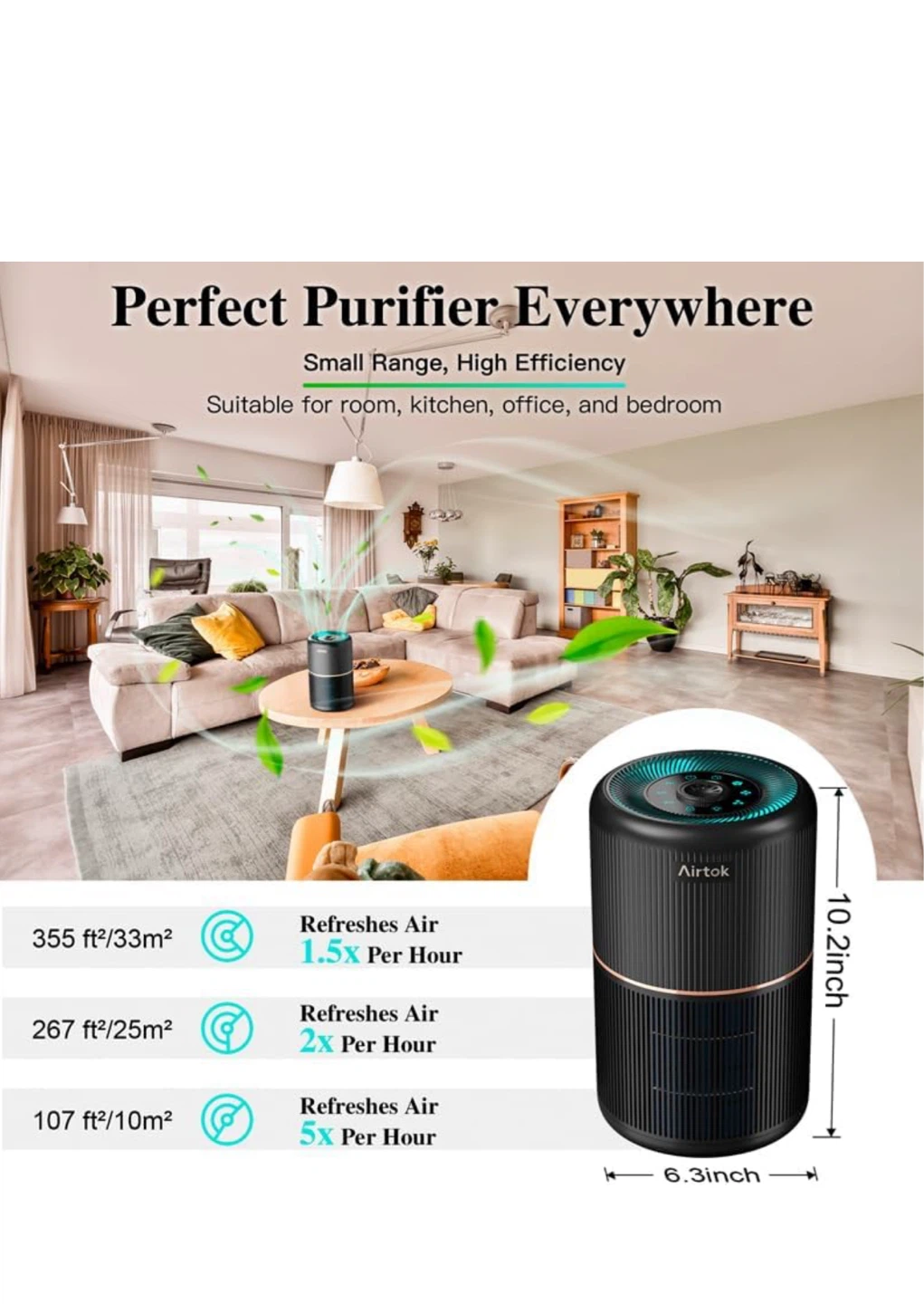 Airtok Air Purifier - photo 3