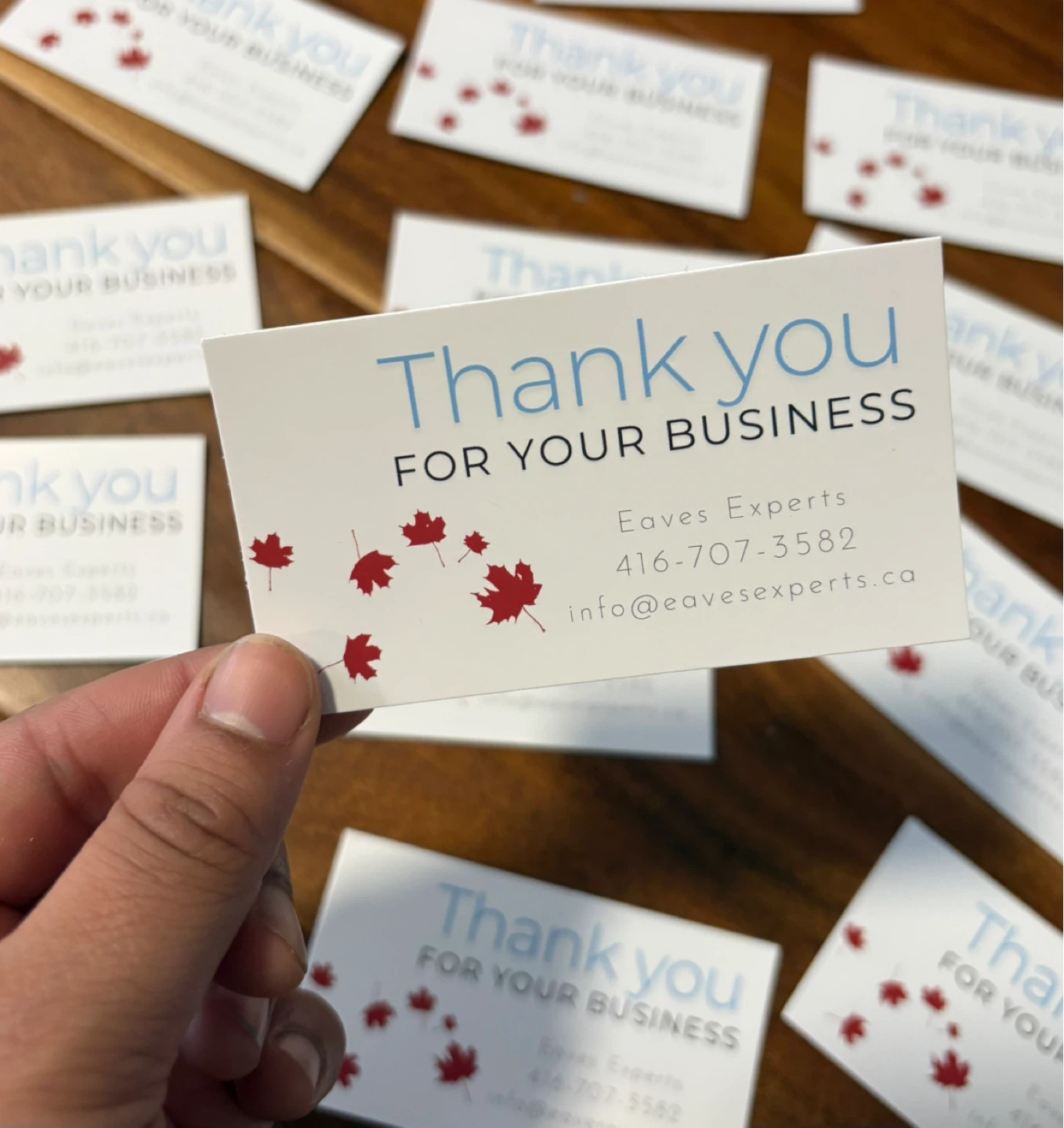 Custom business cards - photo 2