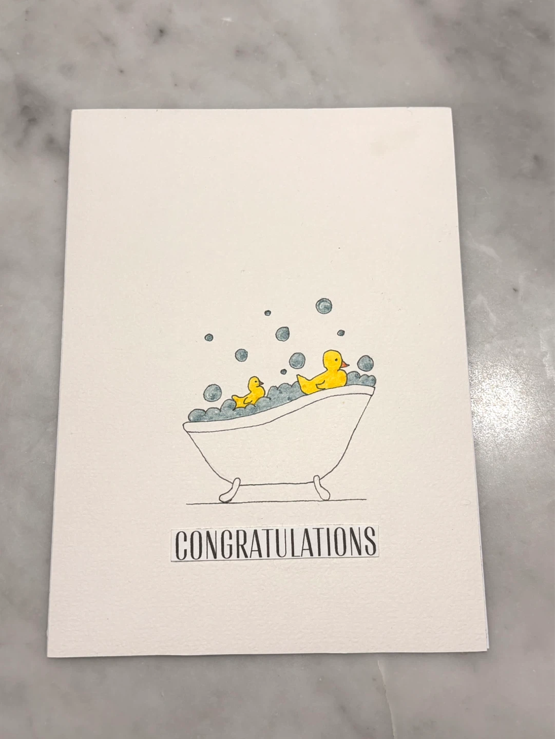 Handmade baby cards - photo 2