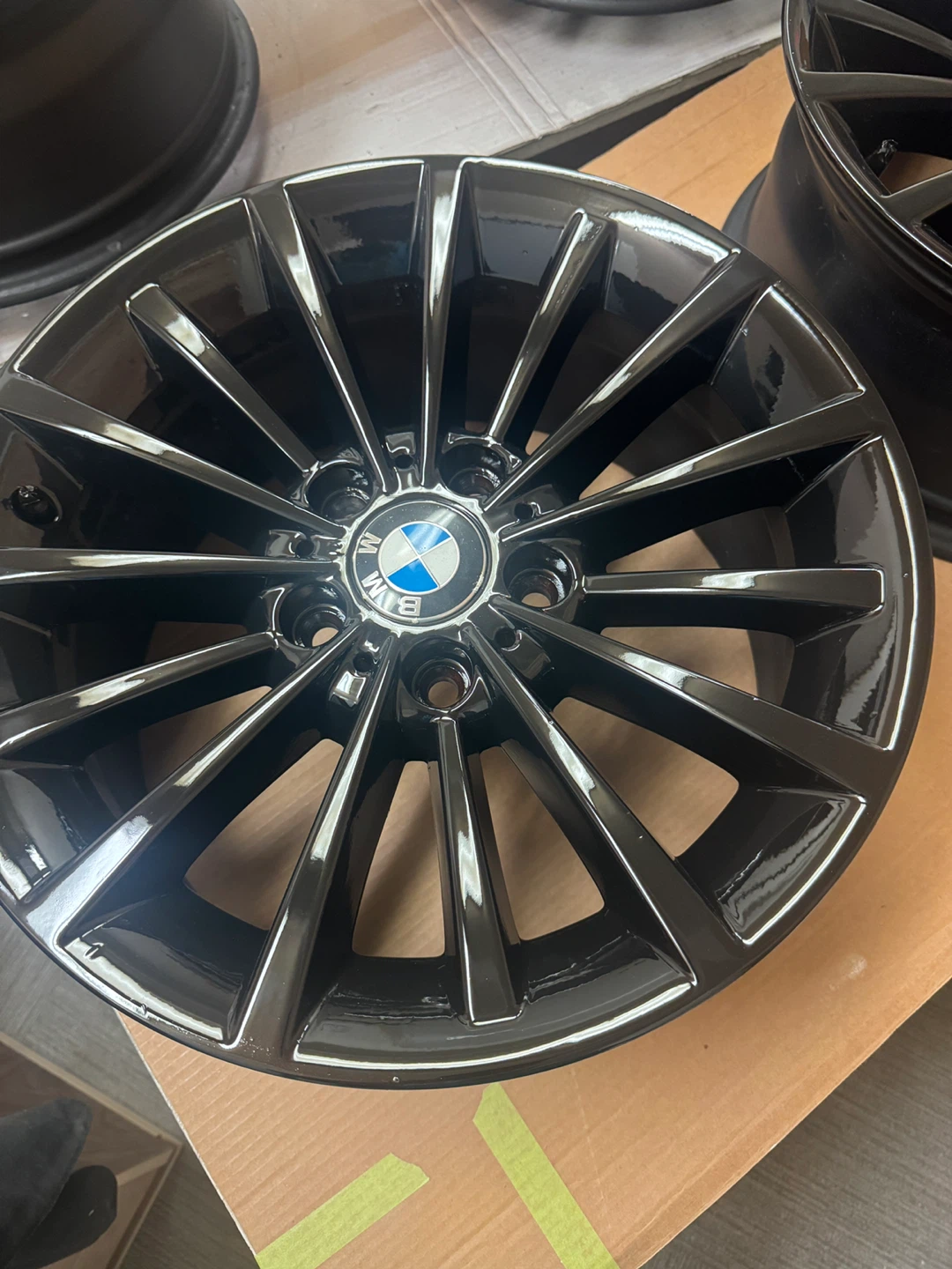 17” OEM BMW wheels (gloss black) - photo 2
