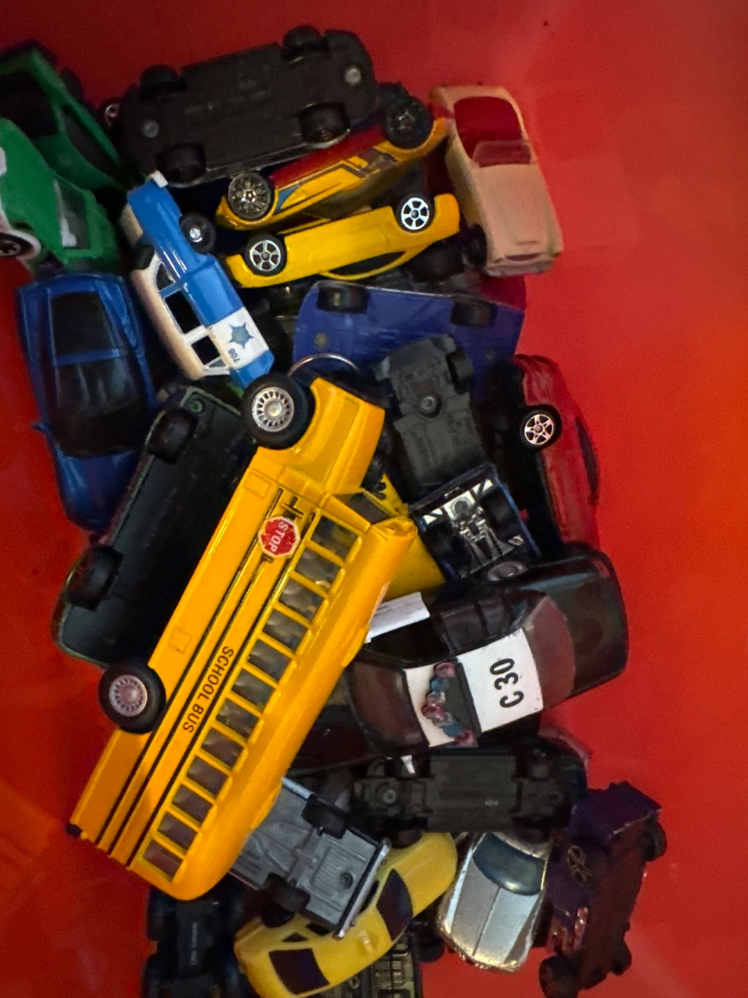 Toy School Buses -