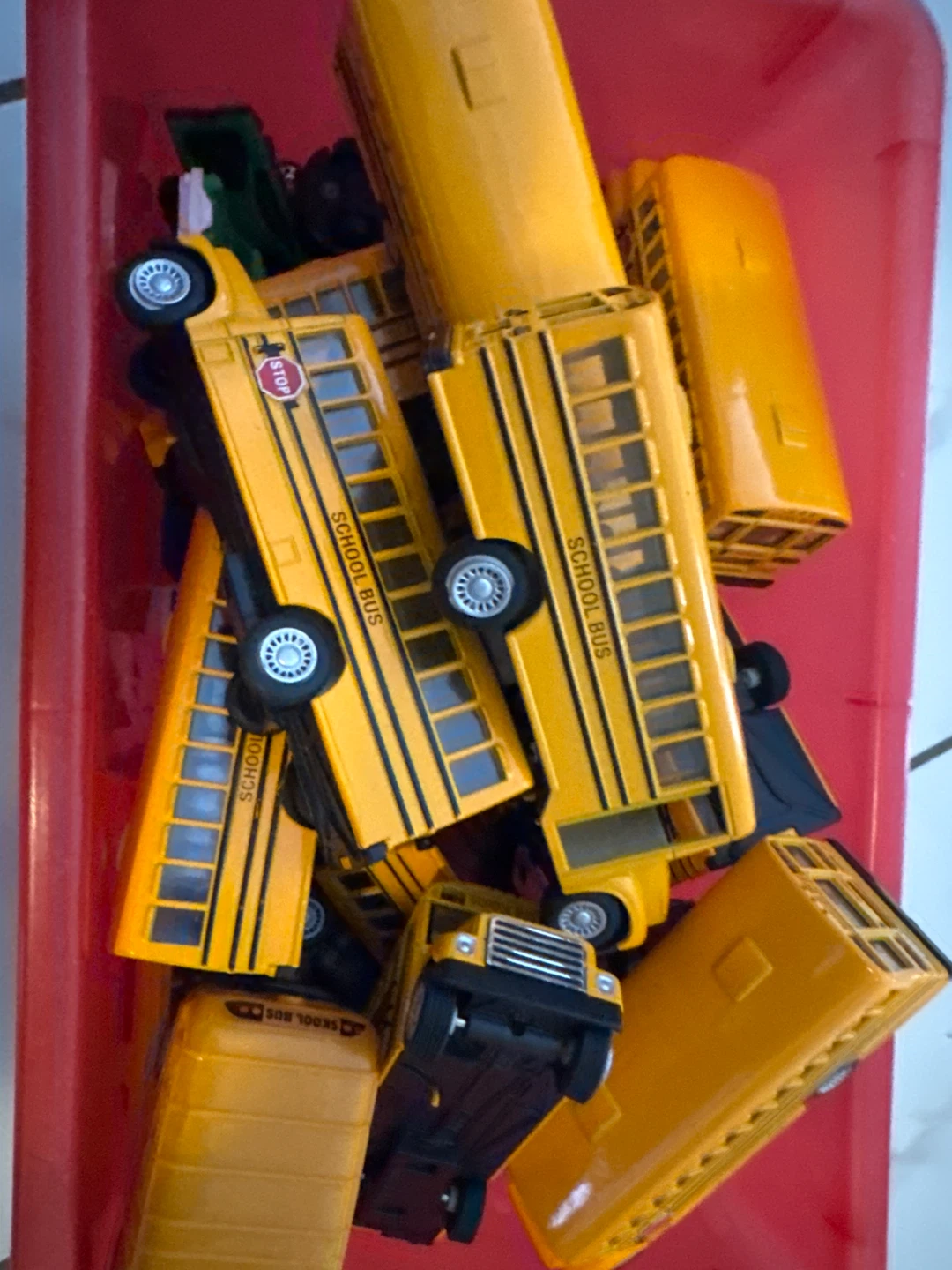 Toy School Buses - - photo 2
