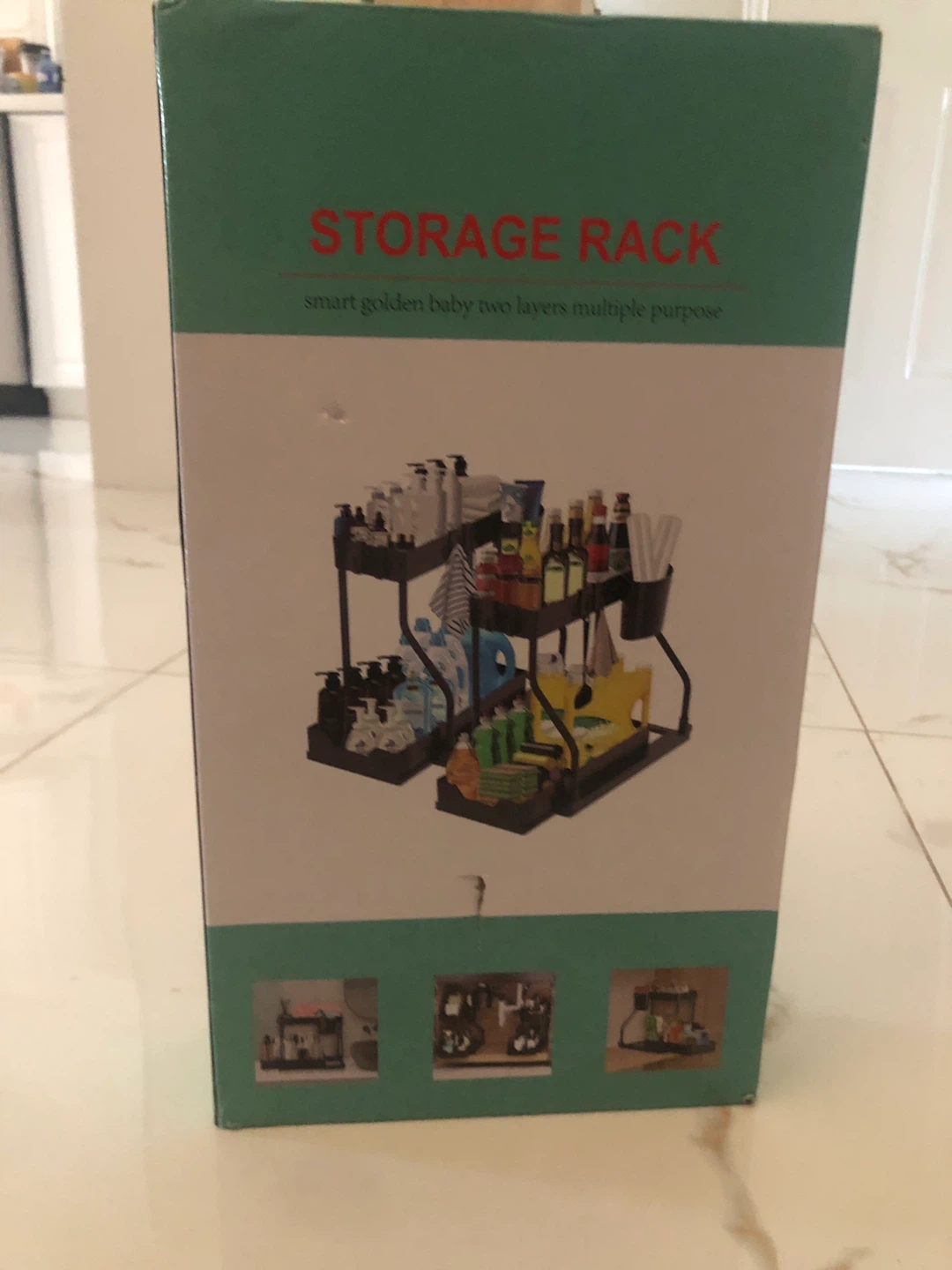 Two-Tier Storage Rack