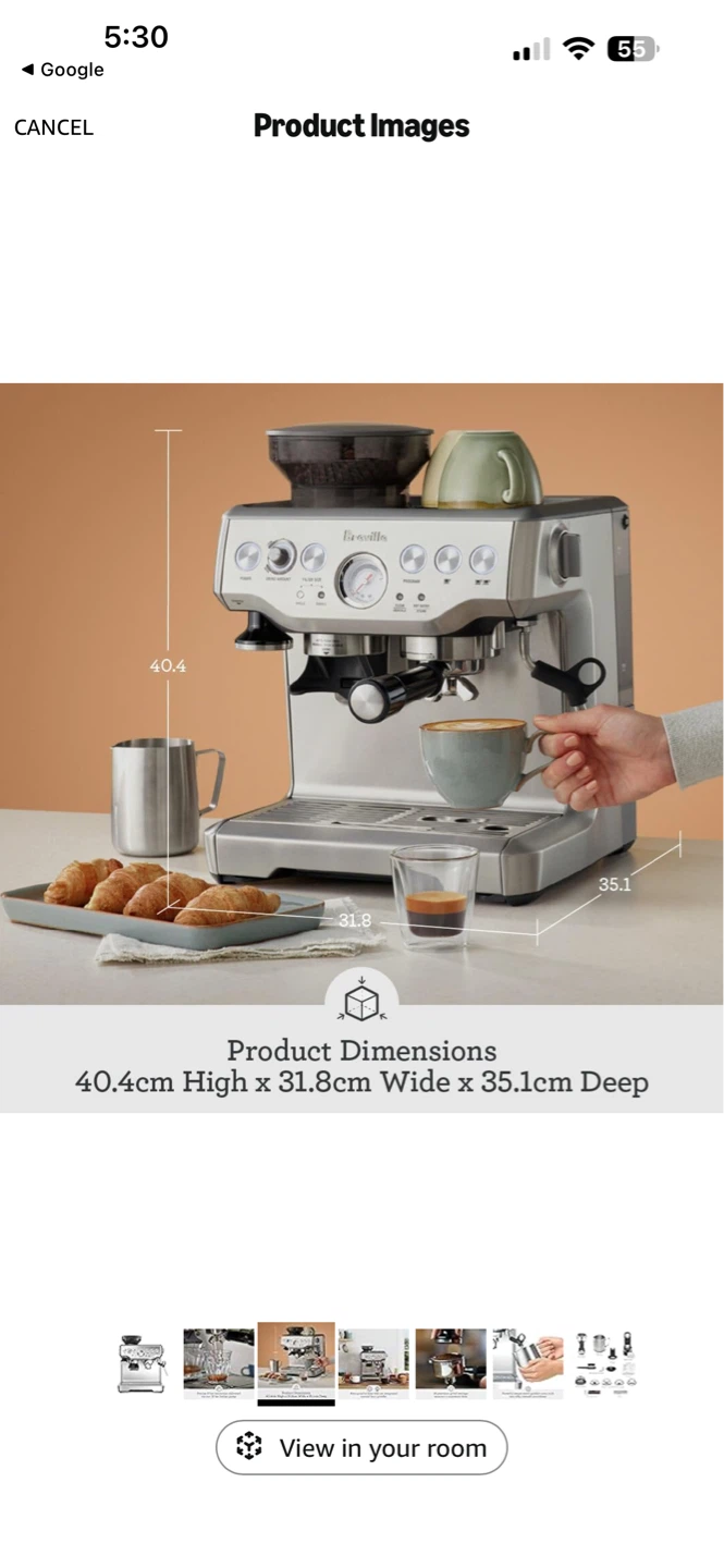 Breville Espresso Machine