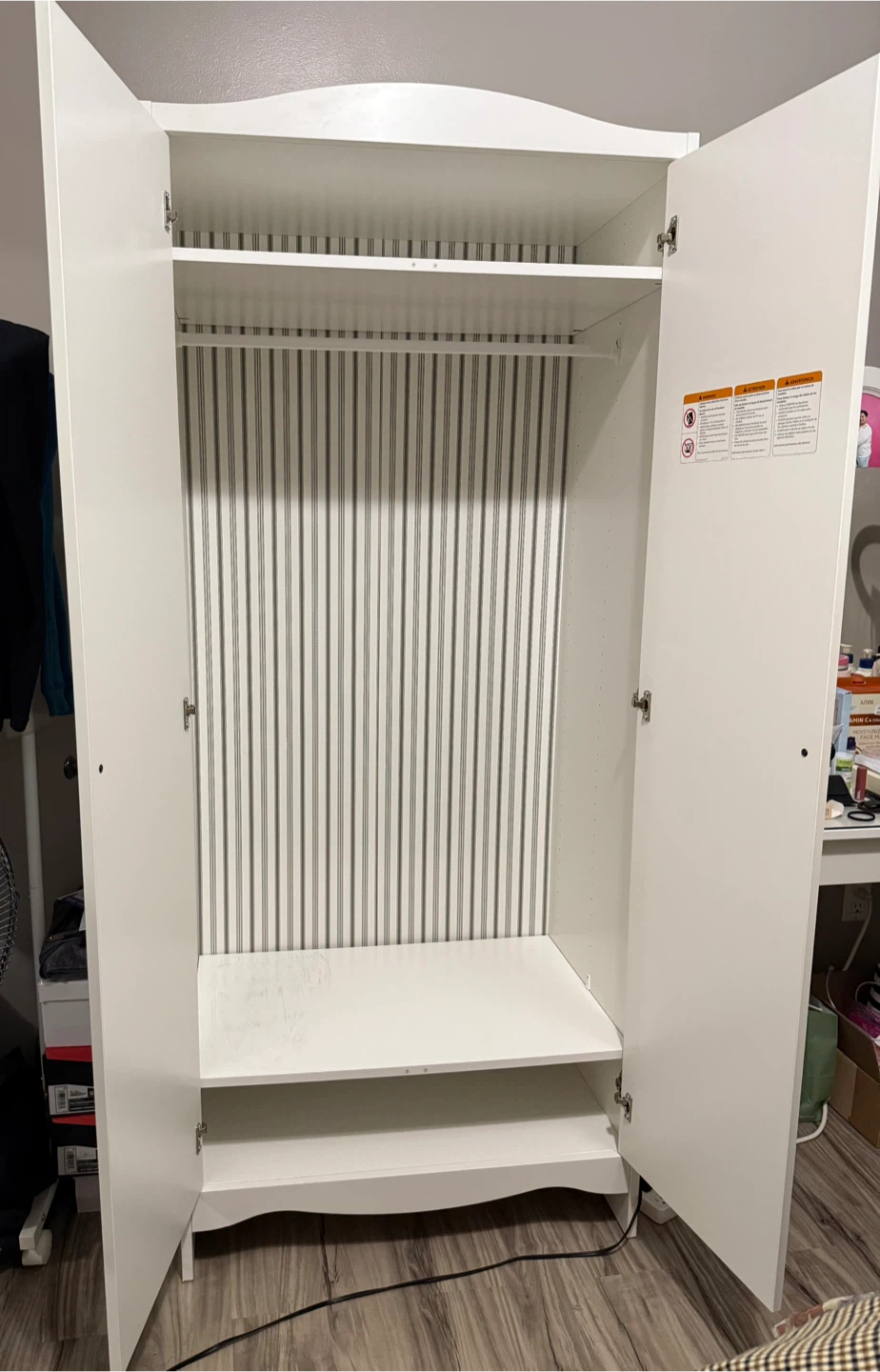 IKEA SMÅGÖRA Wardrobe - White - photo 2