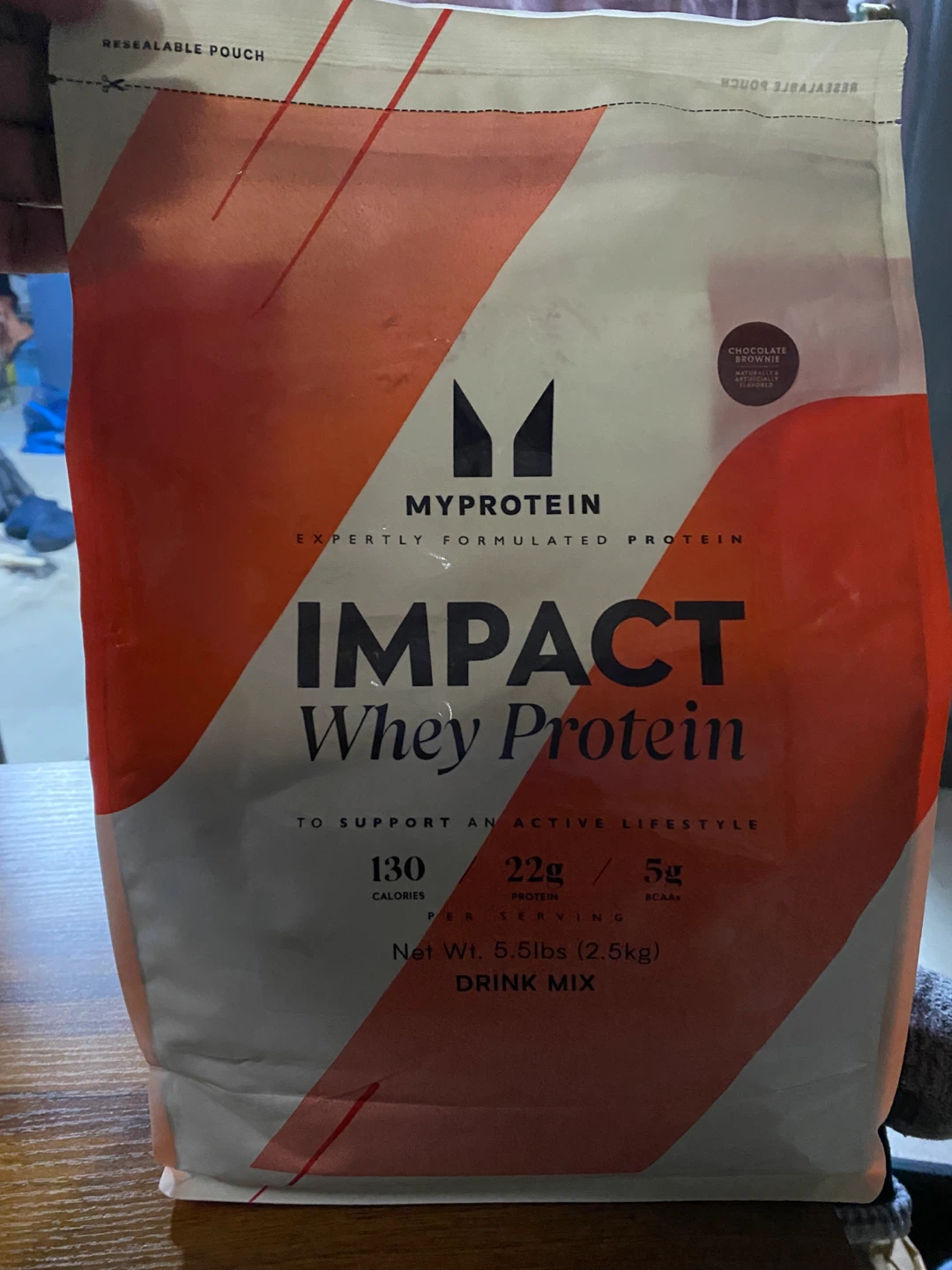 Myprotein Impact Whey Protein Chocolate Brownie 5.5lbs