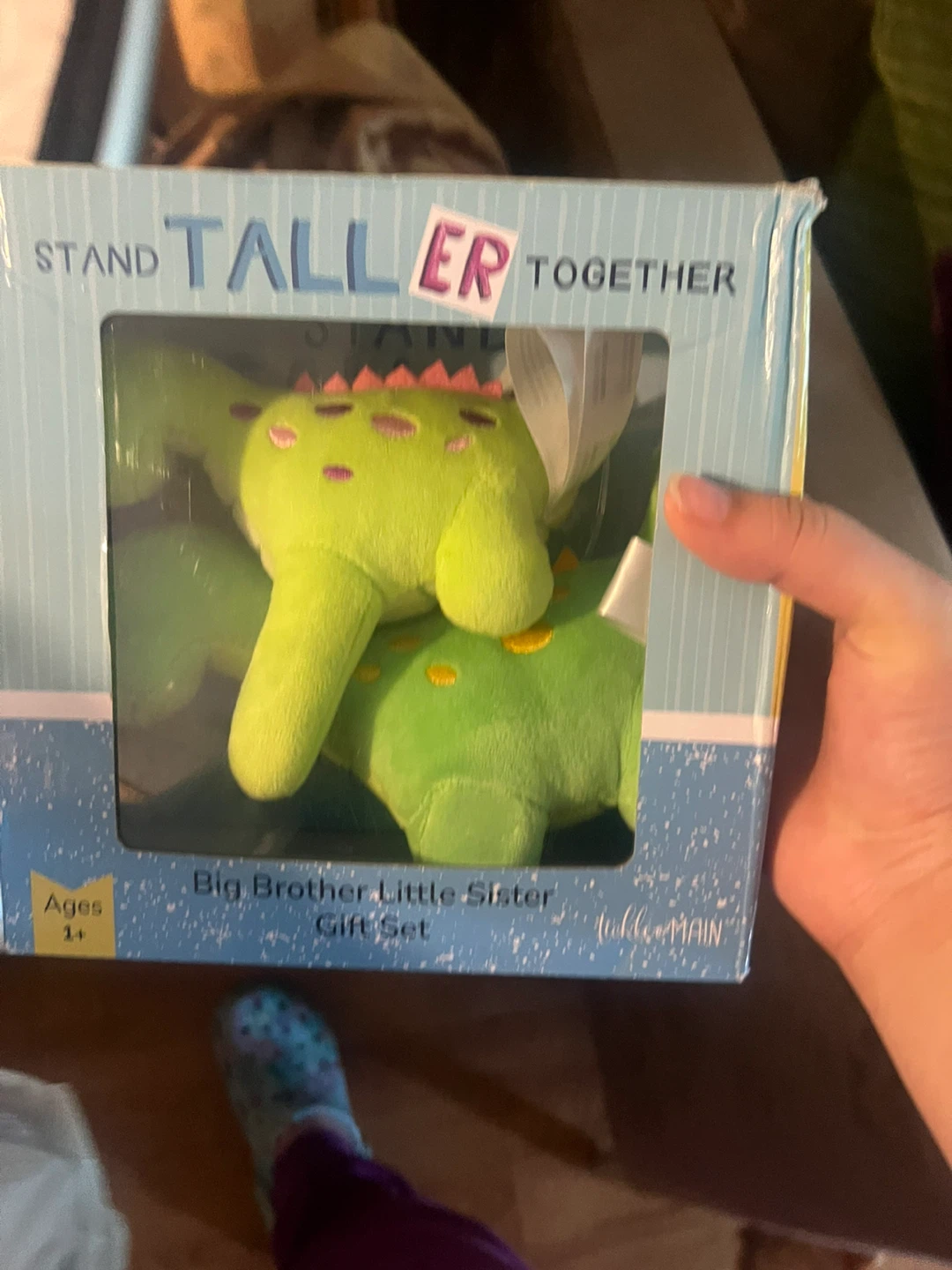 Big Brother Little Sister Gift Set Plush Toys ⚽