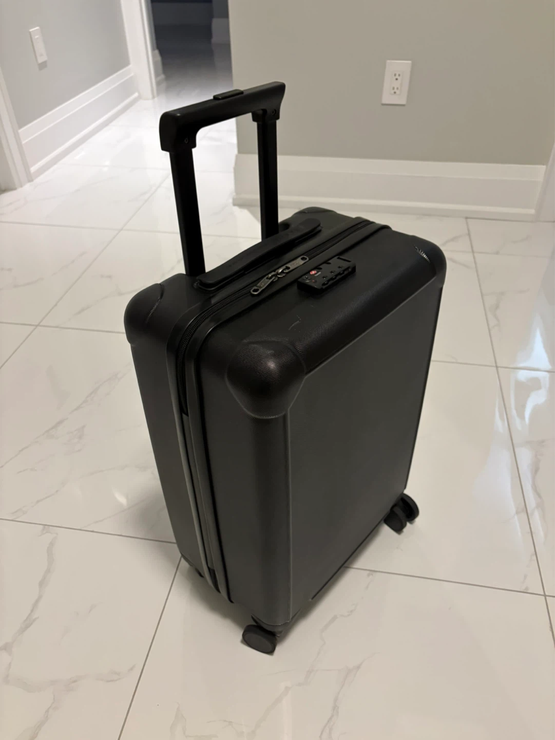 Black Carry-On Suitcase - photo 3