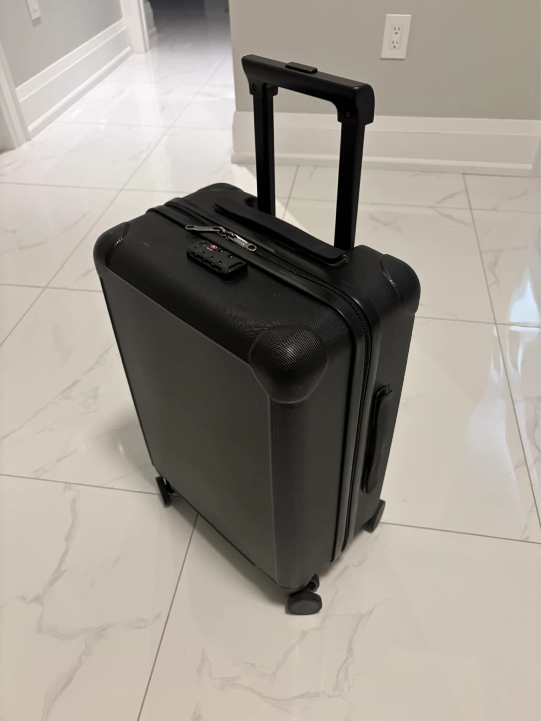 Black Carry-On Suitcase - photo 2
