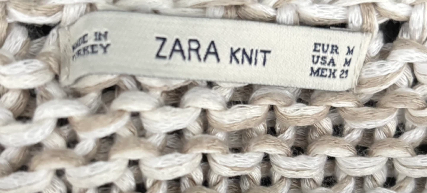 ⚽️ZARA KNIT Sweater - Size Medium - photo 2