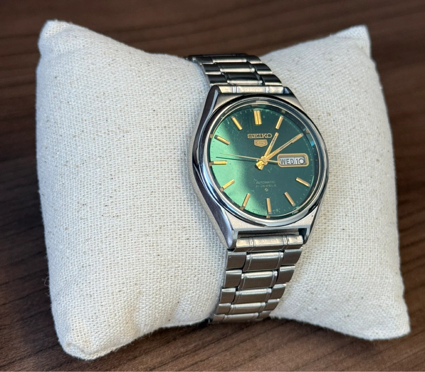 Seiko 5 Automatic Men’s Watch(6319) - Emerald Green Dial - photo 4