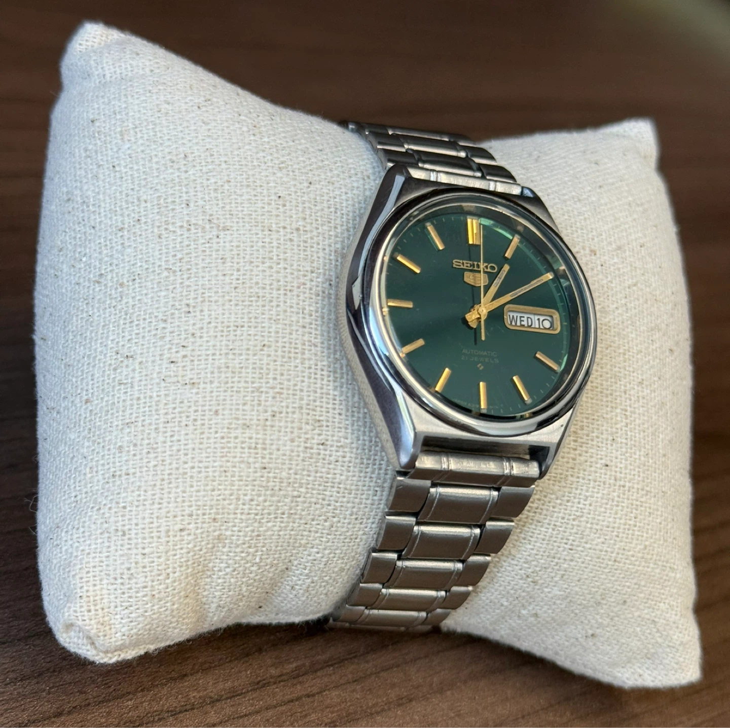 Seiko 5 Automatic Men’s Watch(6319) - Emerald Green Dial - photo 5