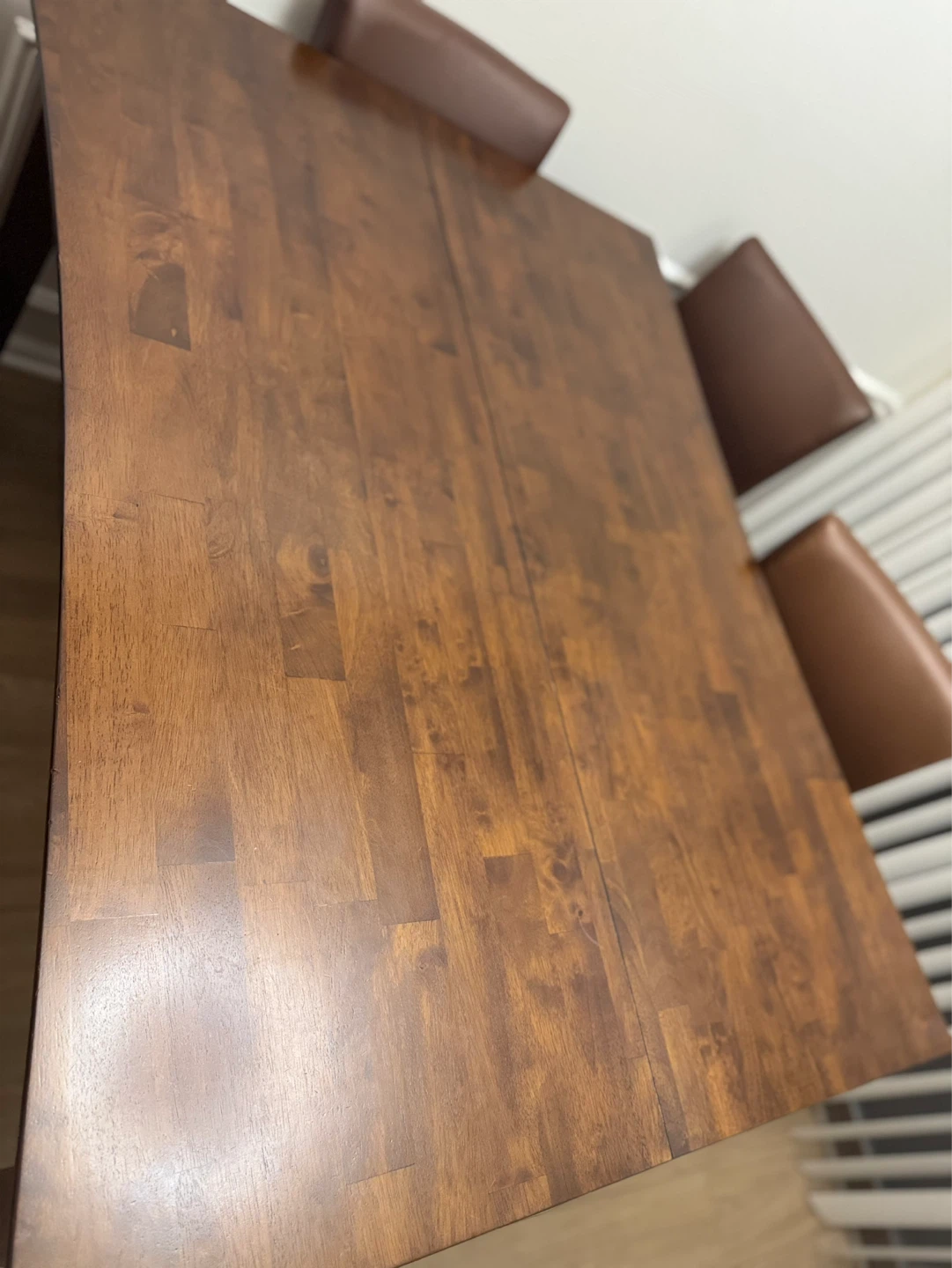 Wooden Dining Table with Extension - photo 3