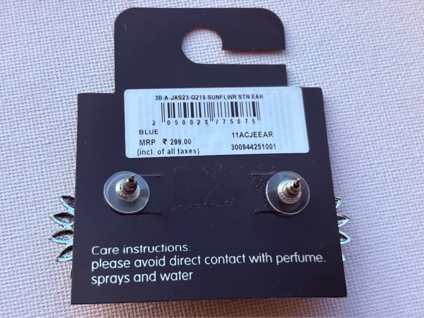 Sunflower Stud Earrings - photo 2