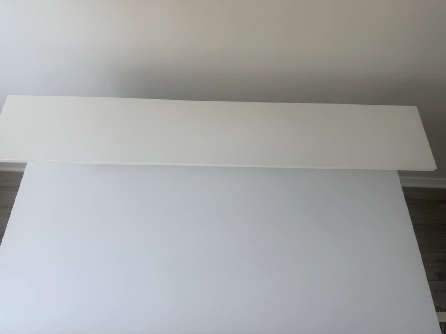 White Gaming Desk with Shelf - photo 4