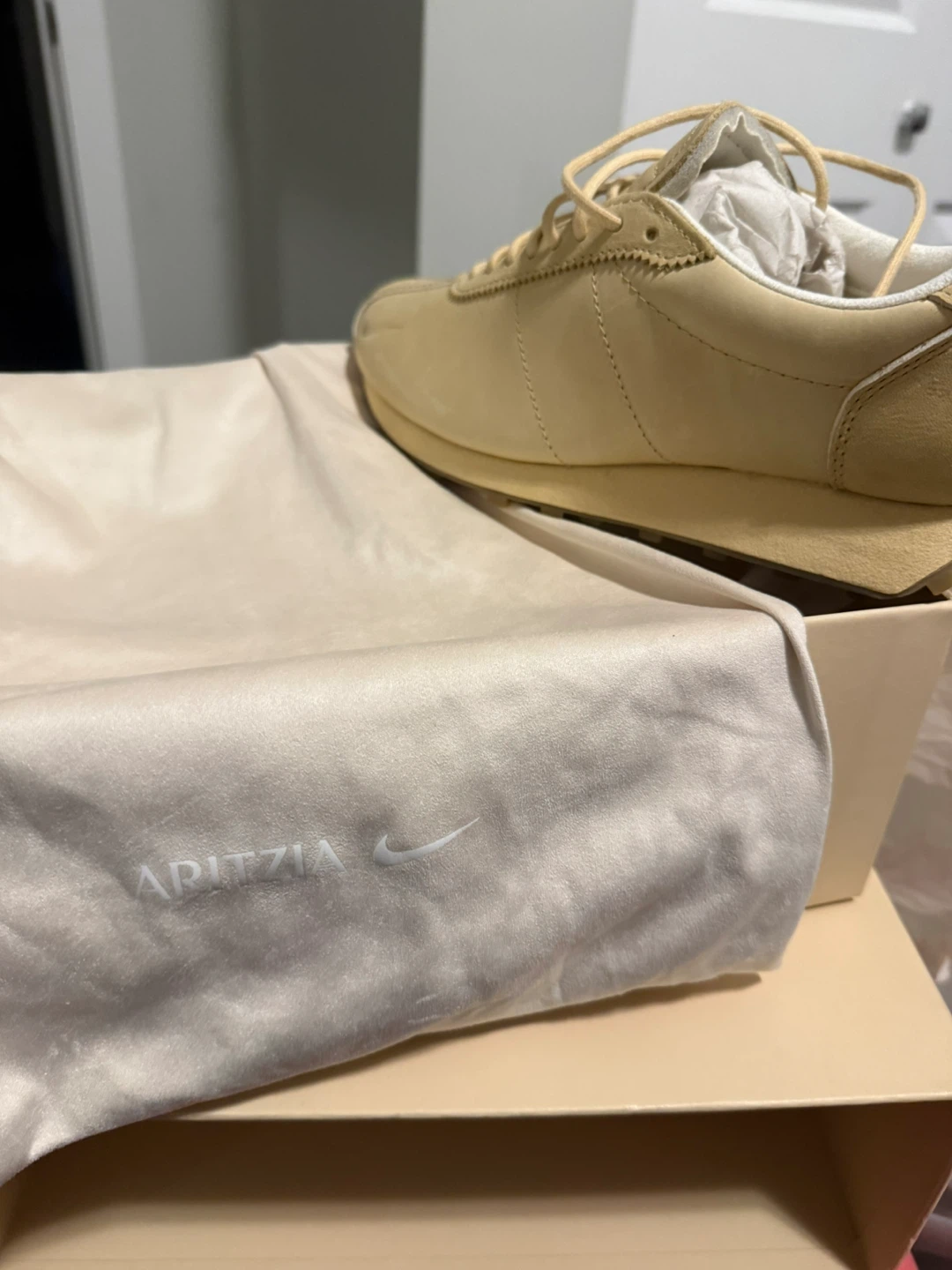 Aritzia x Nike Beige Sneakers
