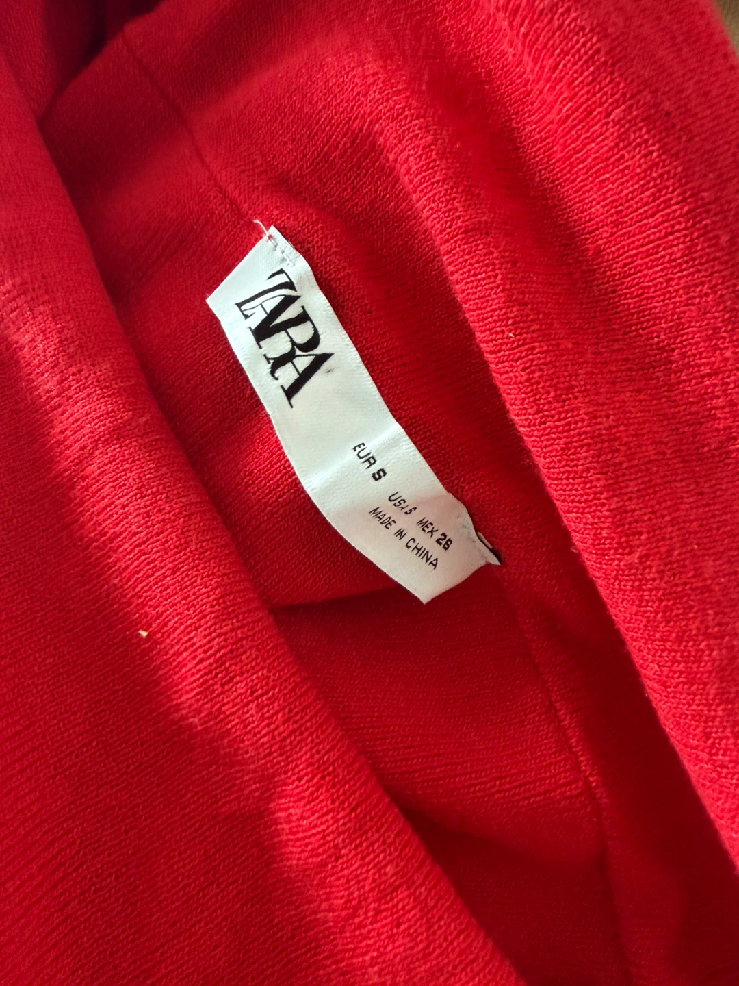 ZARA Red Off-the-Shoulder Maxi Dress - photo 4
