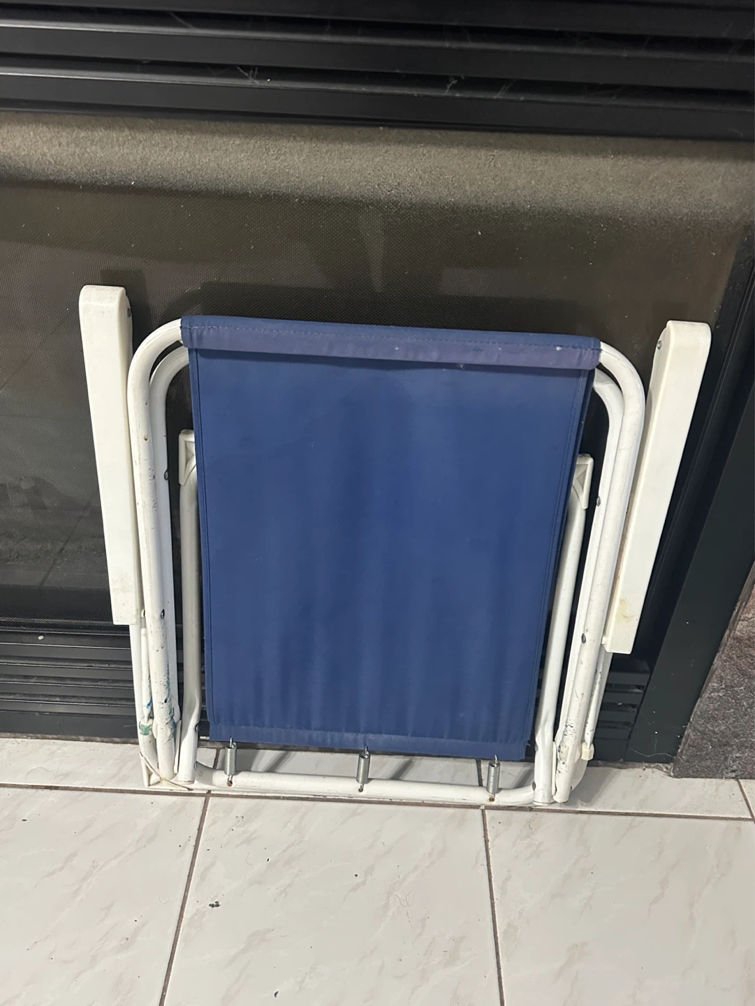 Blue Folding Camp Chair ⚽️ - photo 3