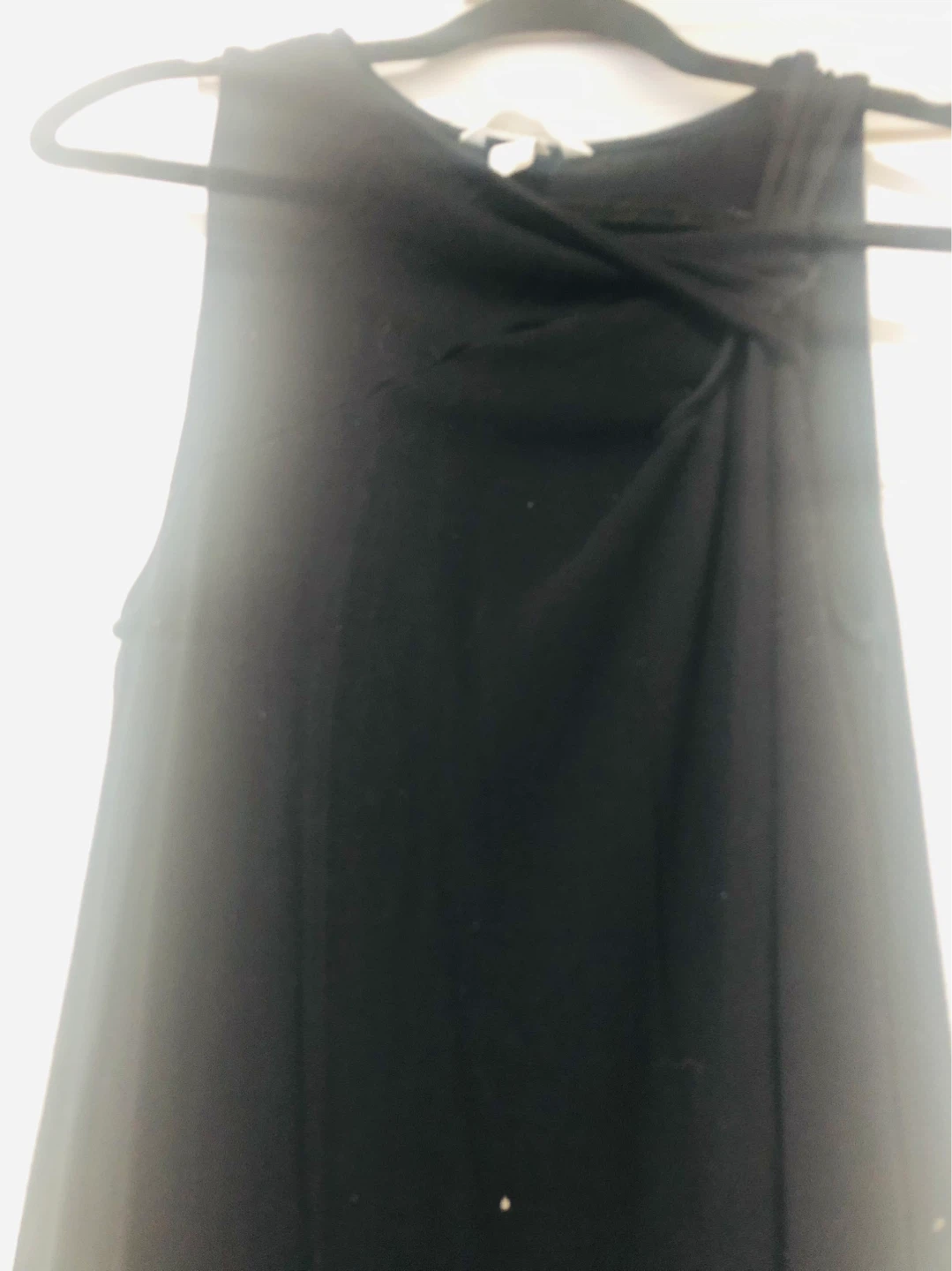 H&M Black Sleeveless Maxi Dress( Maternity) - photo 5