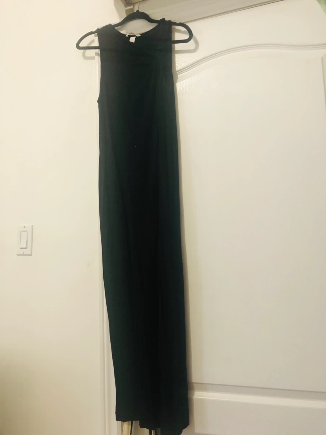 H&M Black Sleeveless Maxi Dress( Maternity)