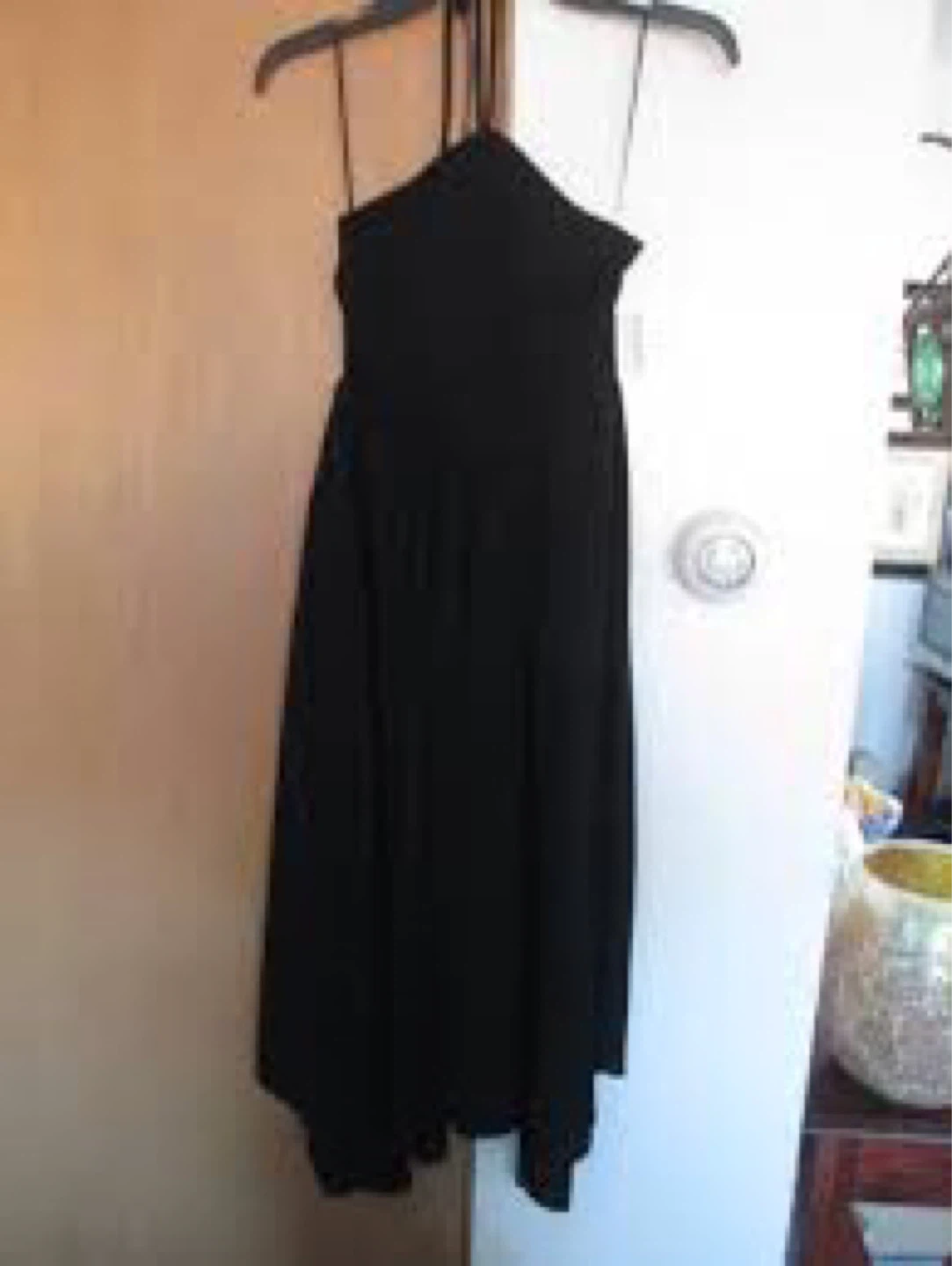 Black Strapless Midi Dress - photo 4