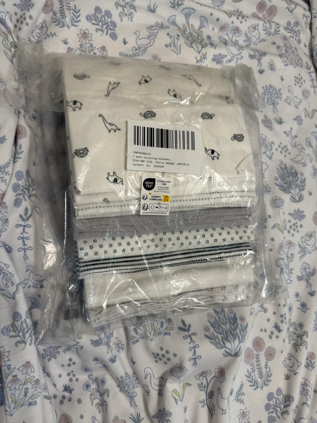Carter's Baby Receiving Blankets (4-Pack)