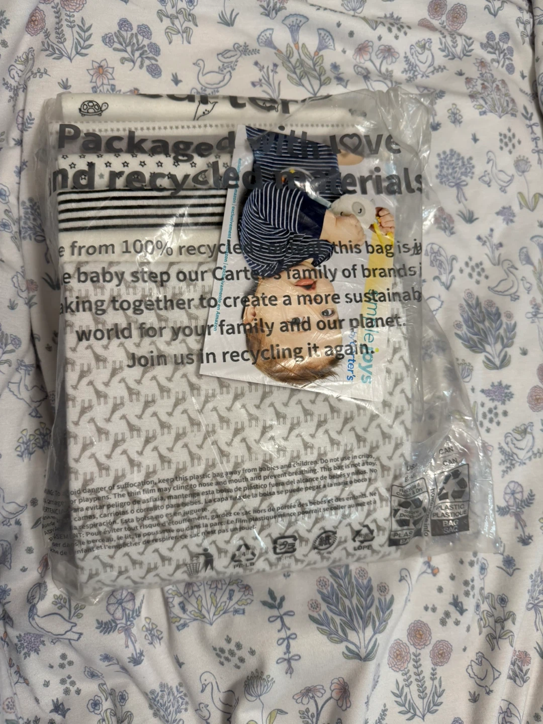 Carter's Baby Receiving Blankets (4-Pack) - photo 2