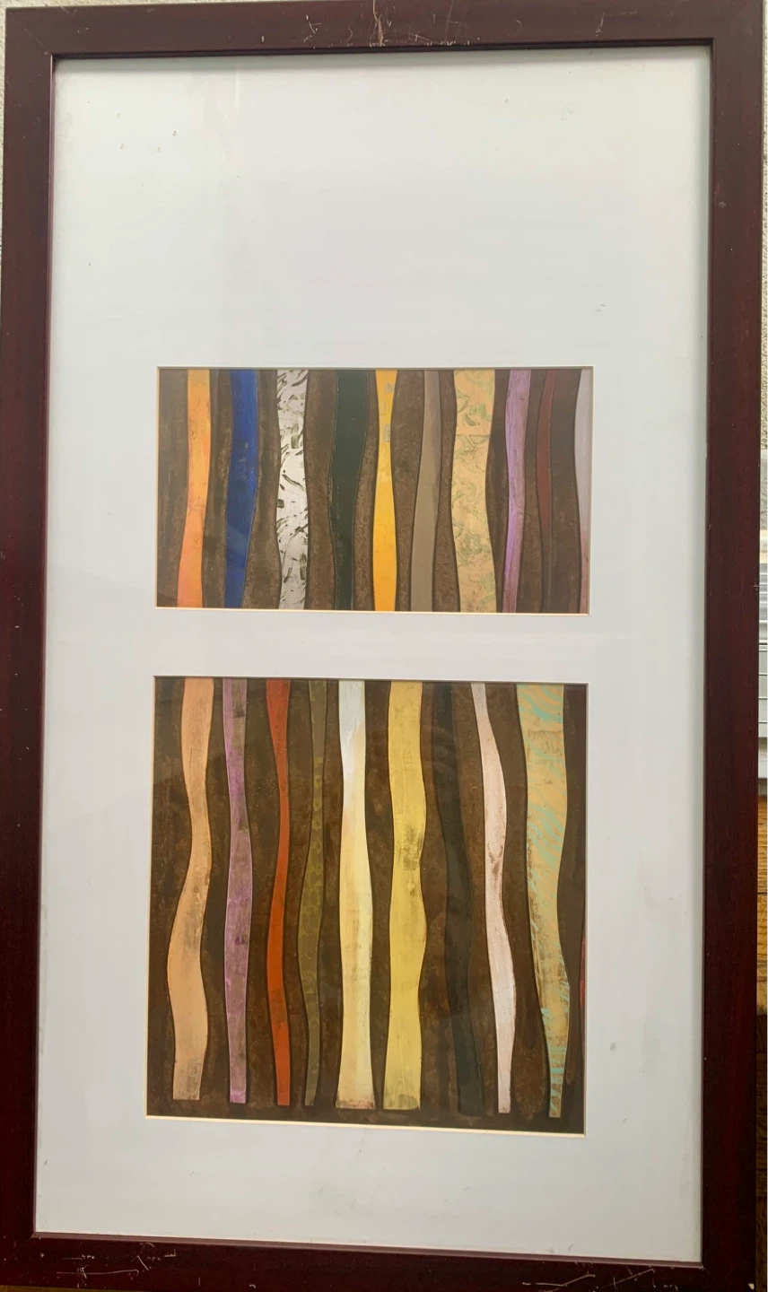 Framed Abstract Wall Art
