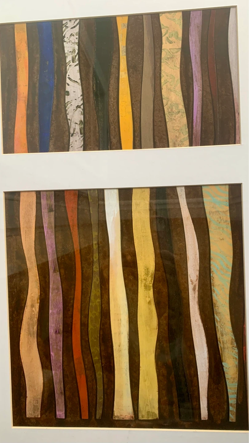 Framed Abstract Wall Art - photo 2