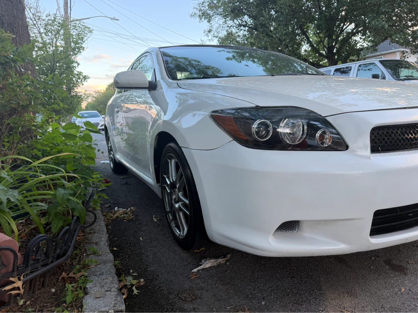 White Scion tC Coupe - photo 3