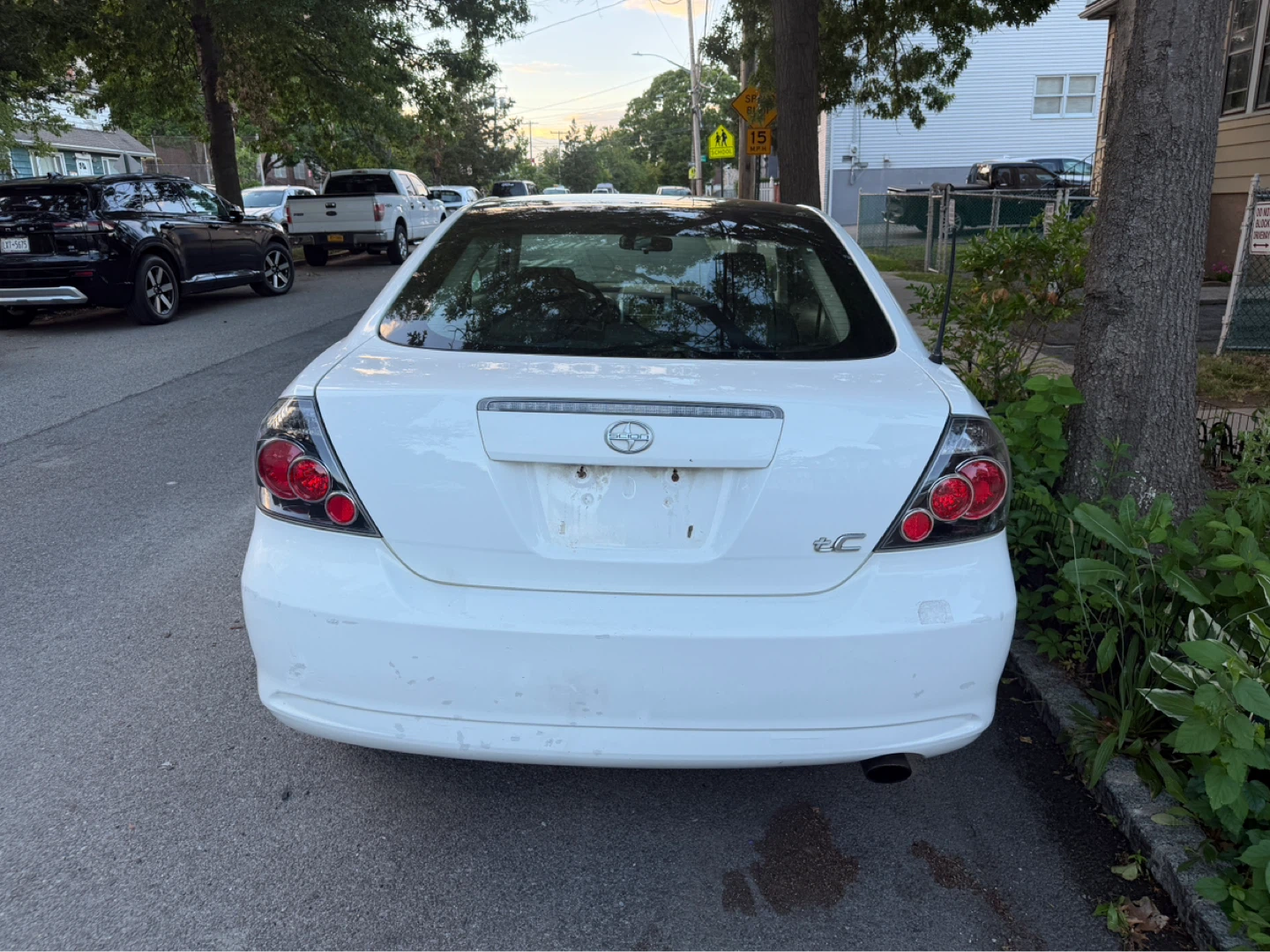 White Scion tC Coupe - photo 5