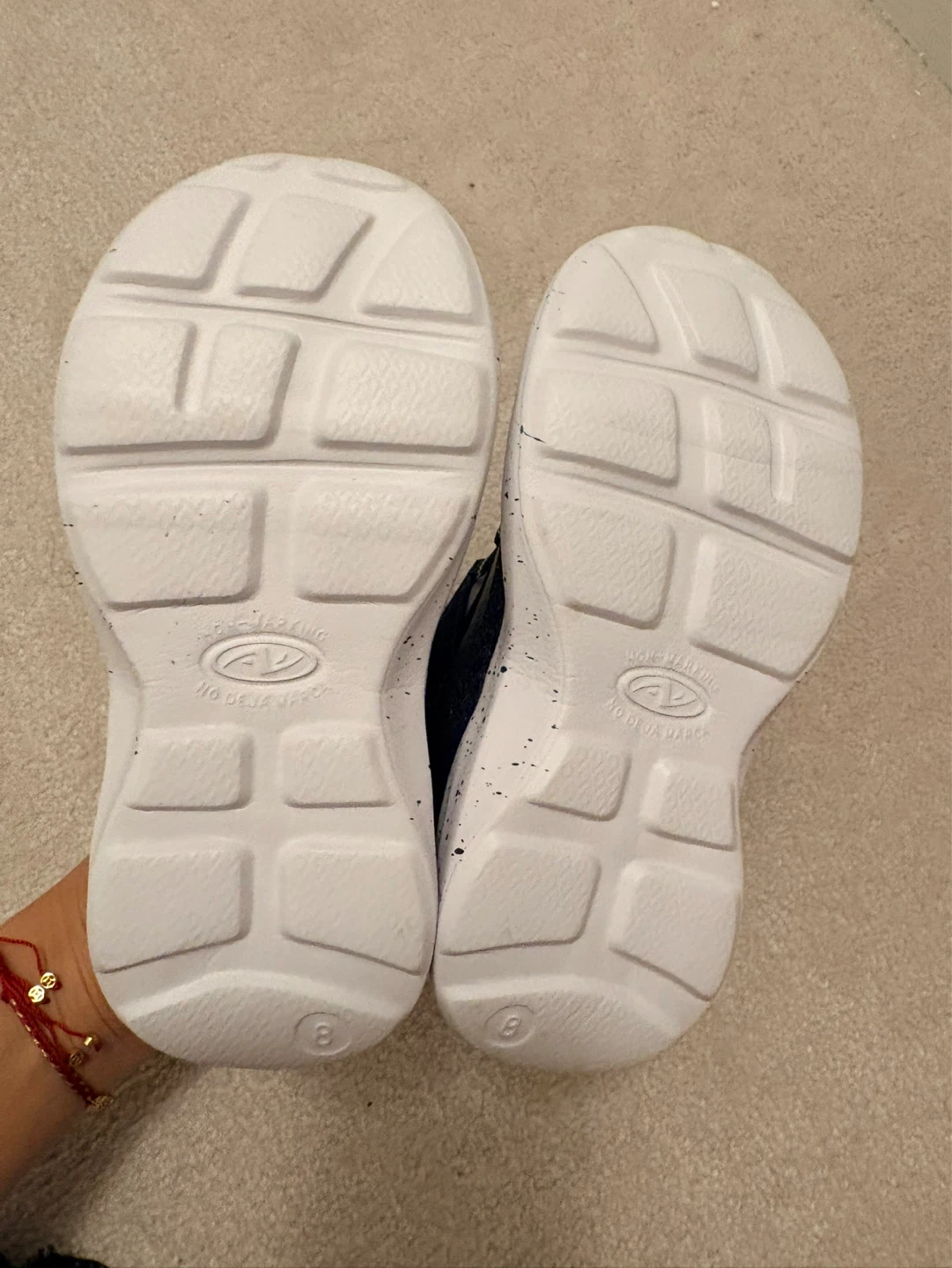 Athletic Works Toddler Boys Navy & Lime Green Shoes Size 8 - photo 2