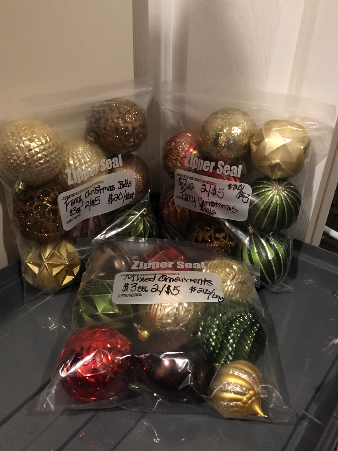 Fancy Christmas Ornaments ⚽️