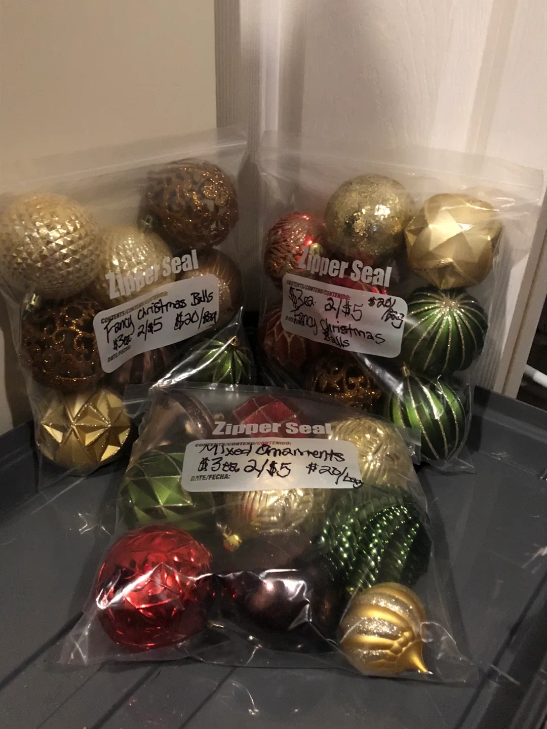 Fancy Christmas Ornaments ⚽️