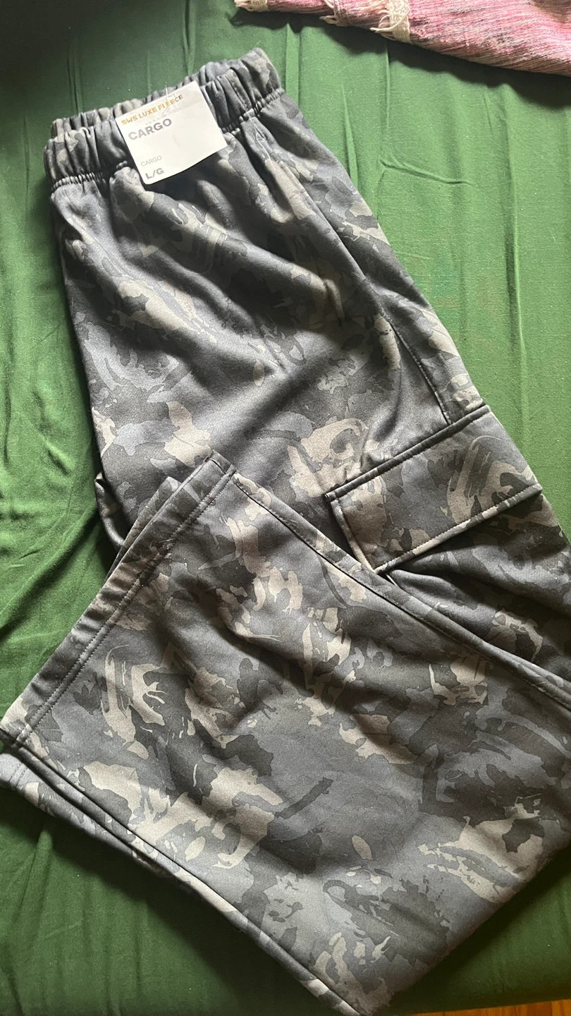 ⚽️ Men's Luxe Fleece Cargo Pants