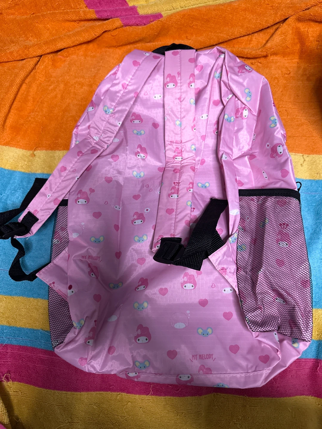 ⚽️ Pink My Melody Foldable Backpack - photo 5