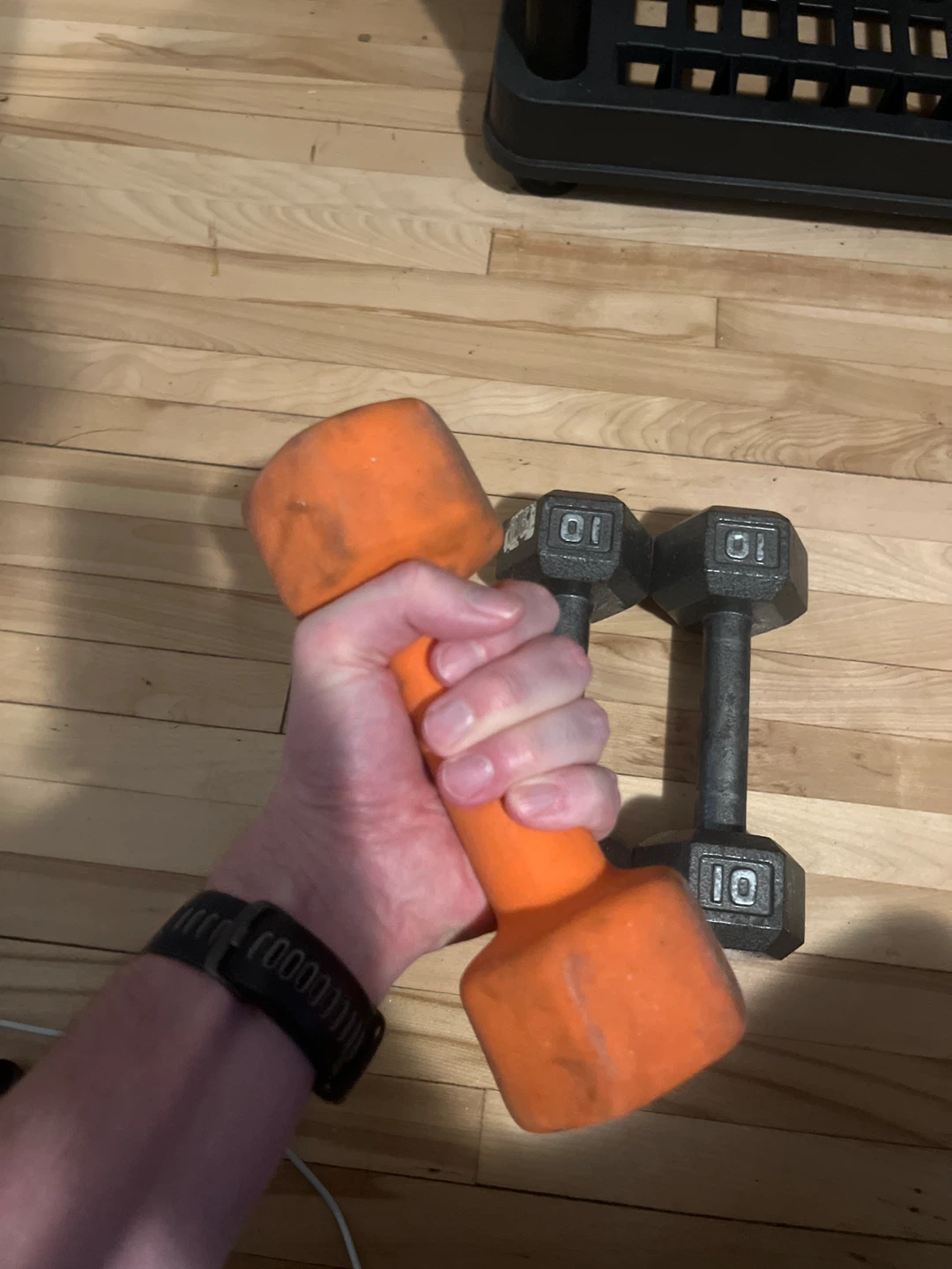 2 x 10 lb Dumbbells and 1 x 7 lb Dumbbell Set - photo 3