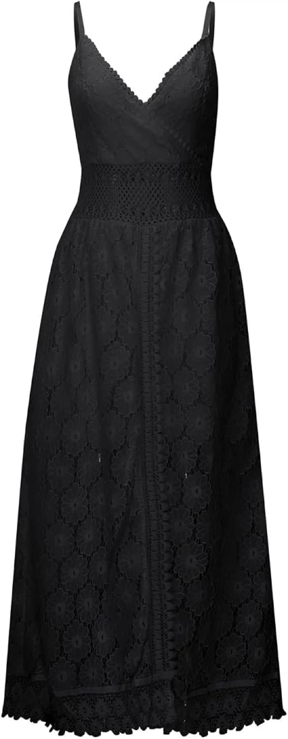 Black Lace Maxi Dress - photo 3