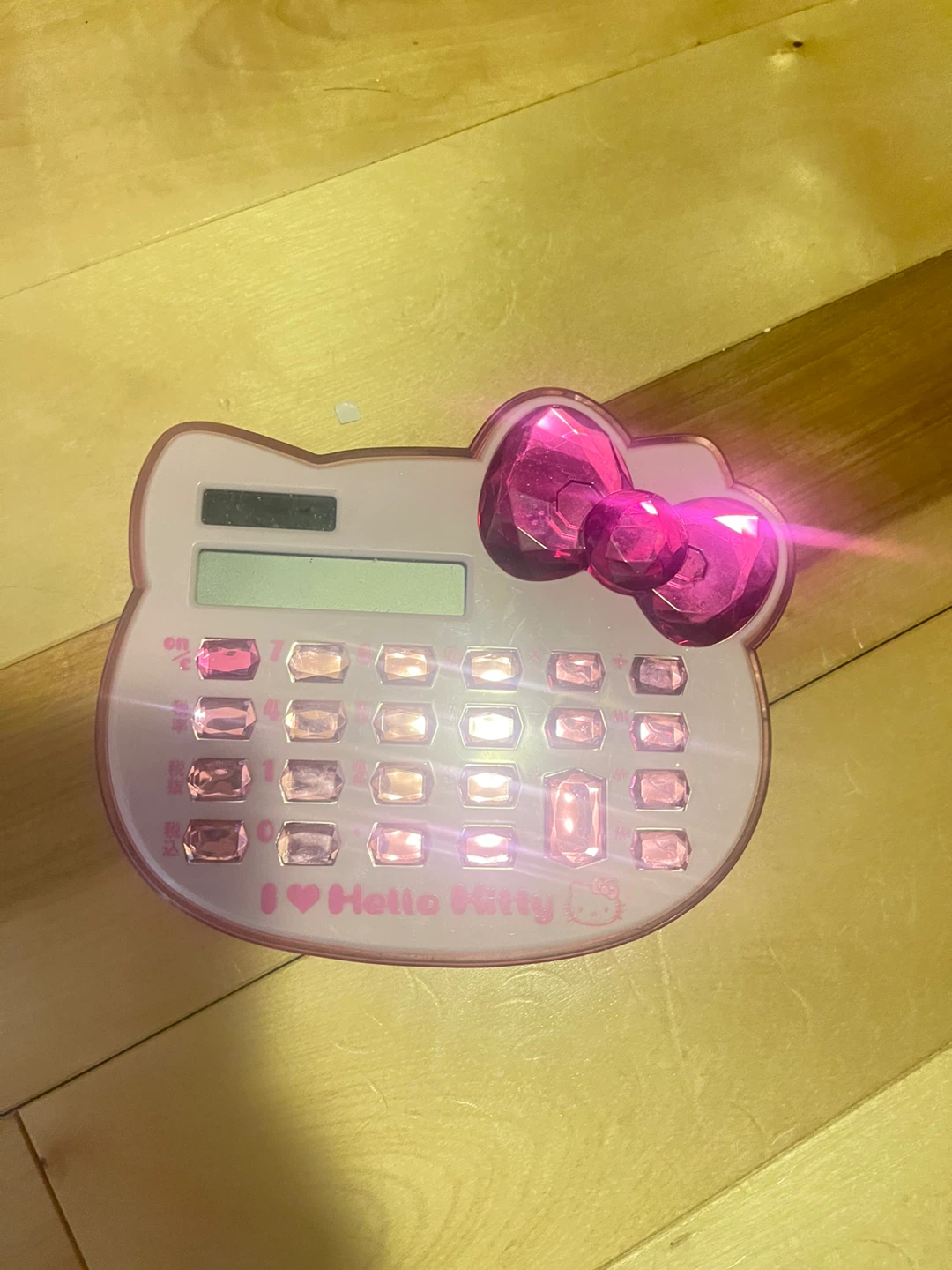 Pink Hello Kitty Calculator