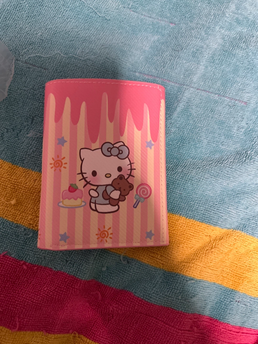 ⚽️ Hello Kitty Pink Trifold Wallet - photo 5