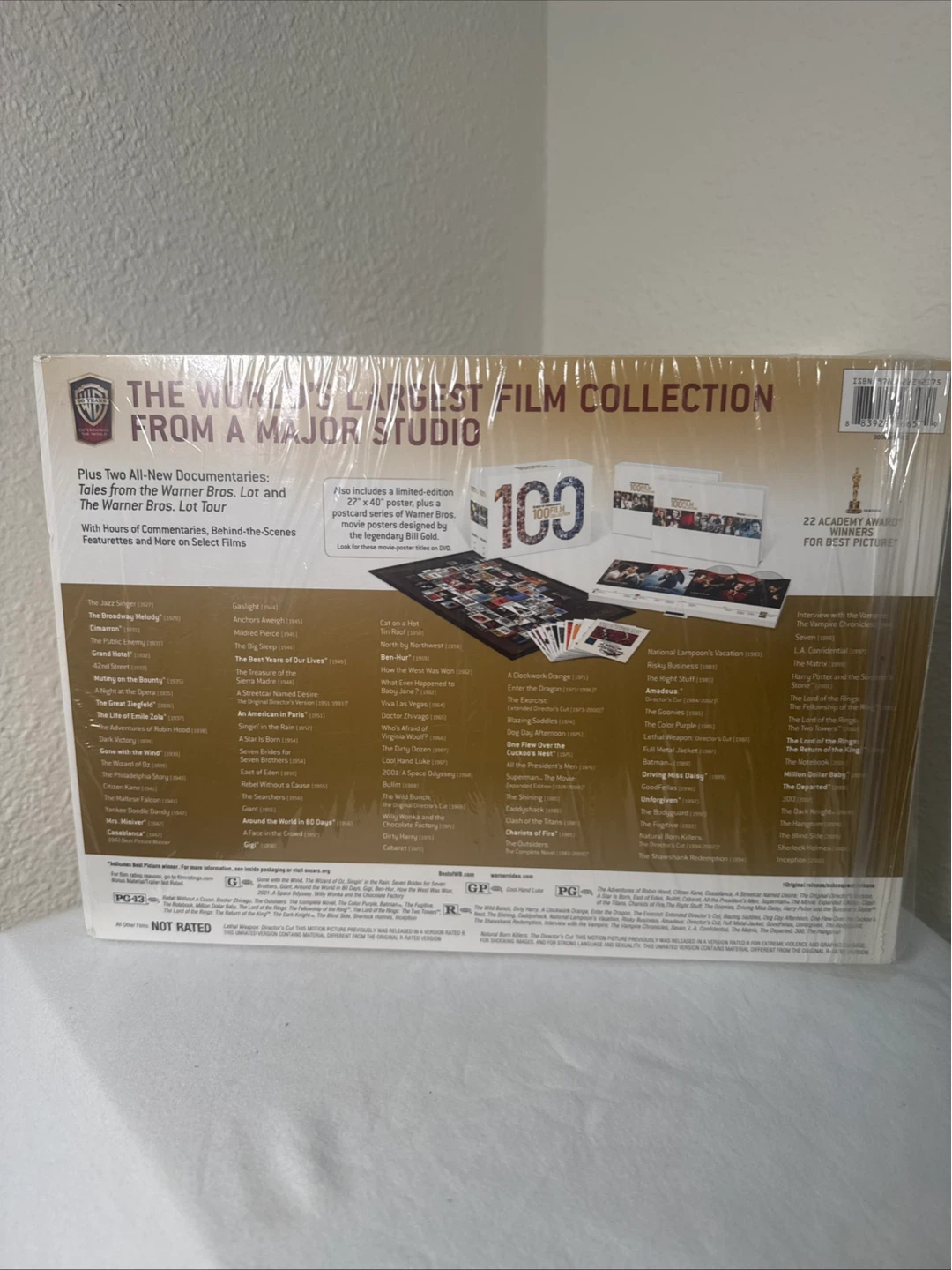 Warner Bros. 100 Film Collection DVD Gift Set - photo 2