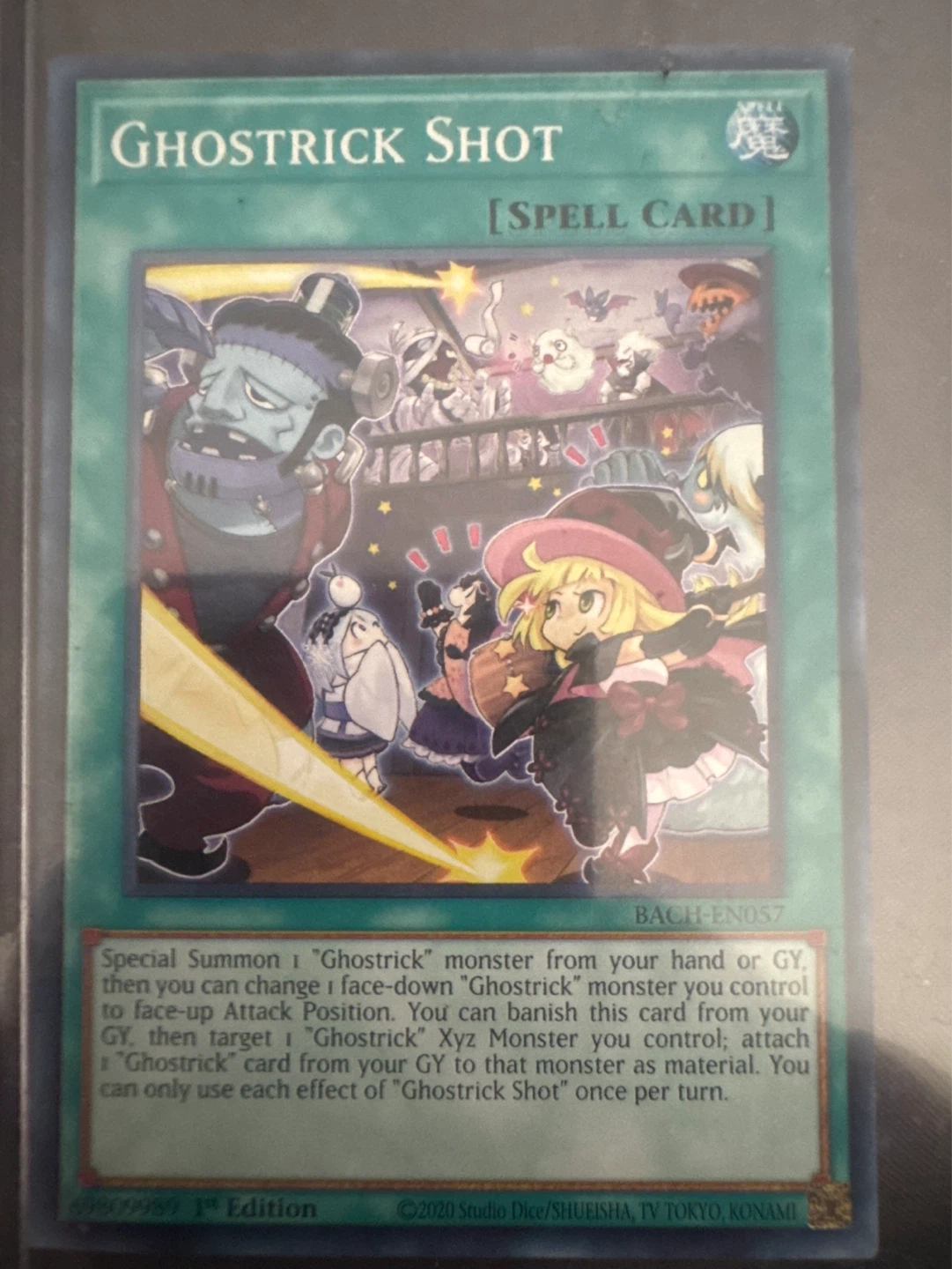 Yu-Gi-Oh! Ghostrick Shot Spell Card ⚽