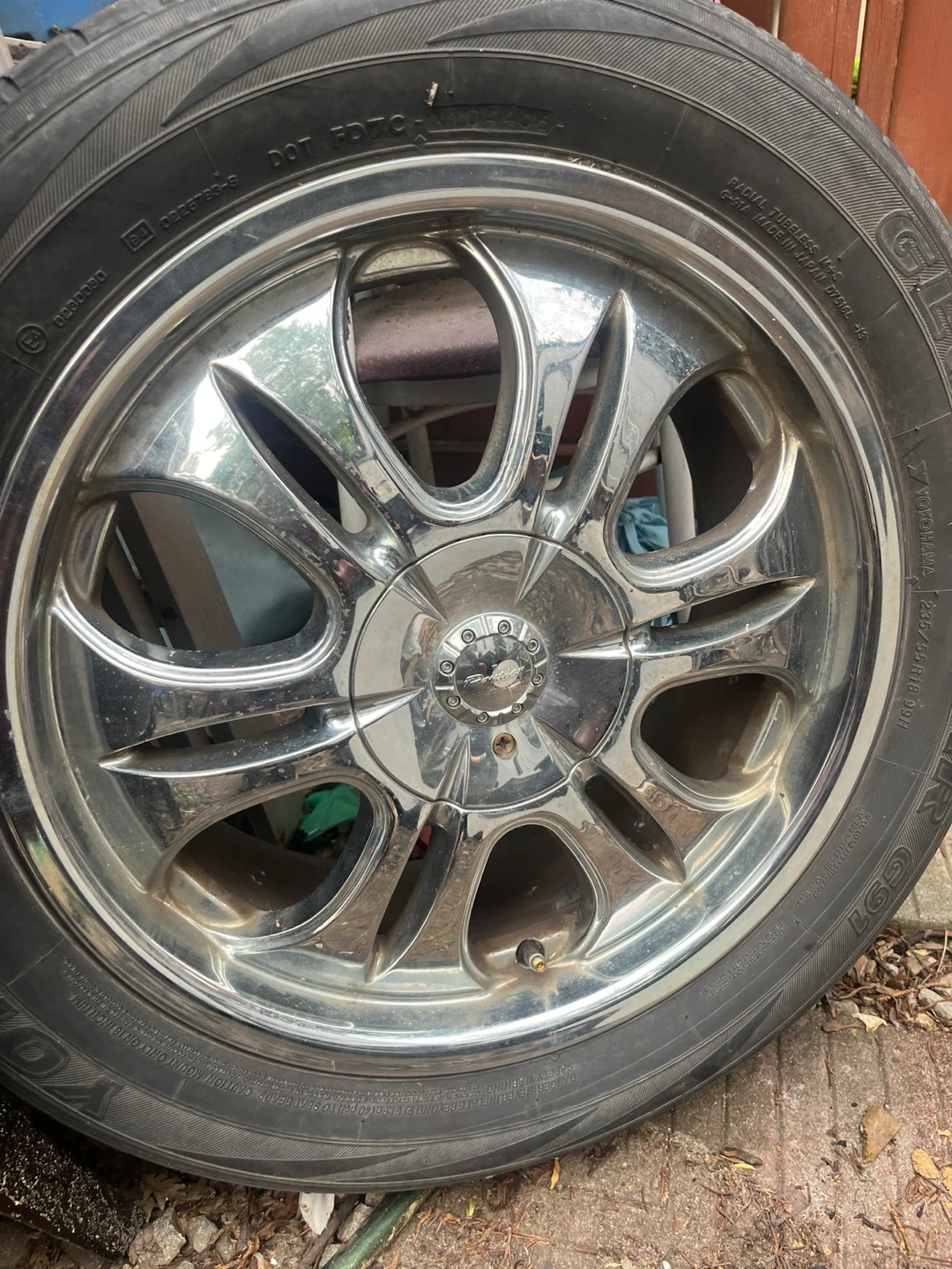 Crome alloy rims ⚽