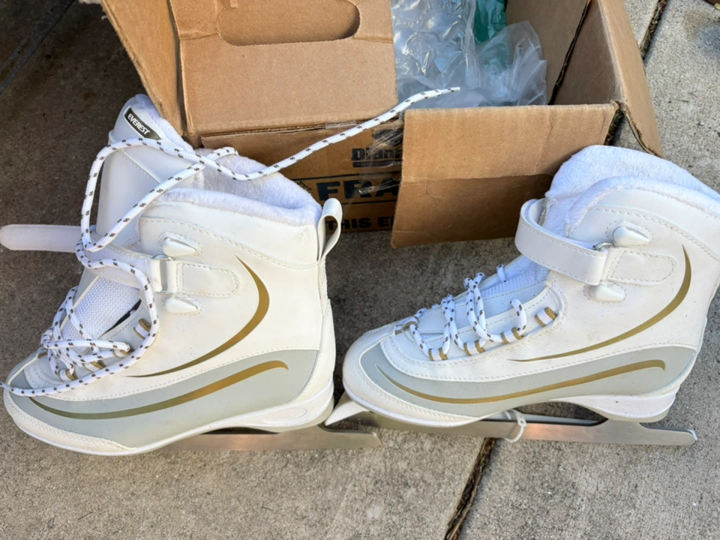 Lake Placid White Ice Skates - photo 2