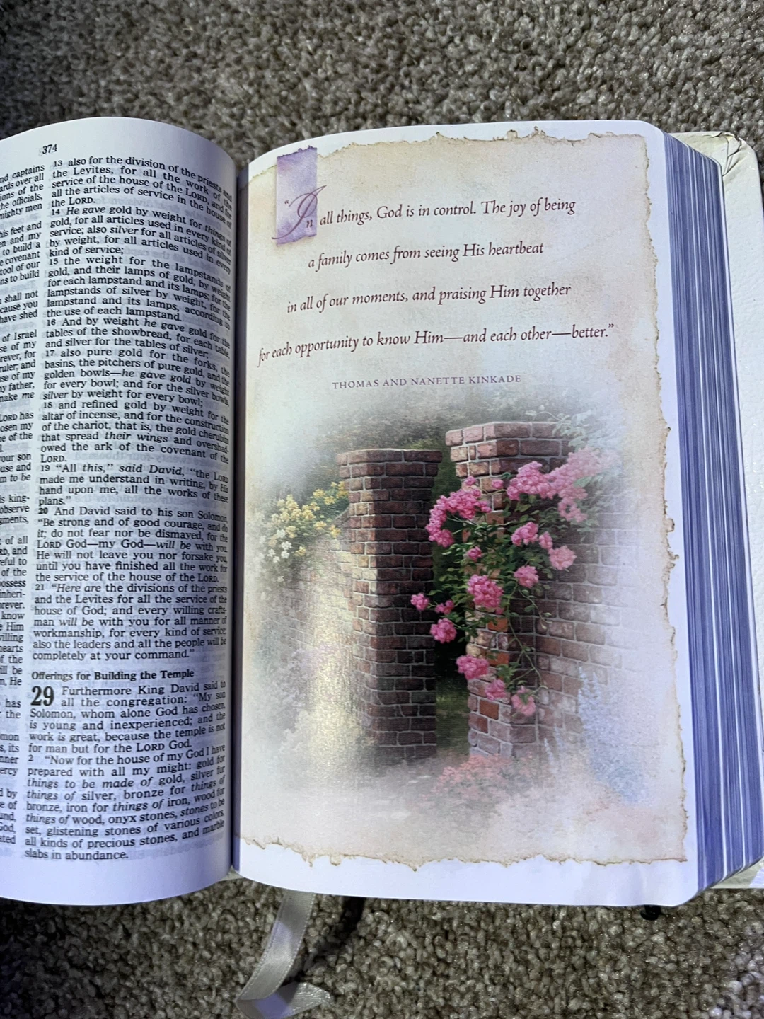 Thomas Kinkade NKJV Holy Bible - Bride's Edition ⚽️ - photo 5