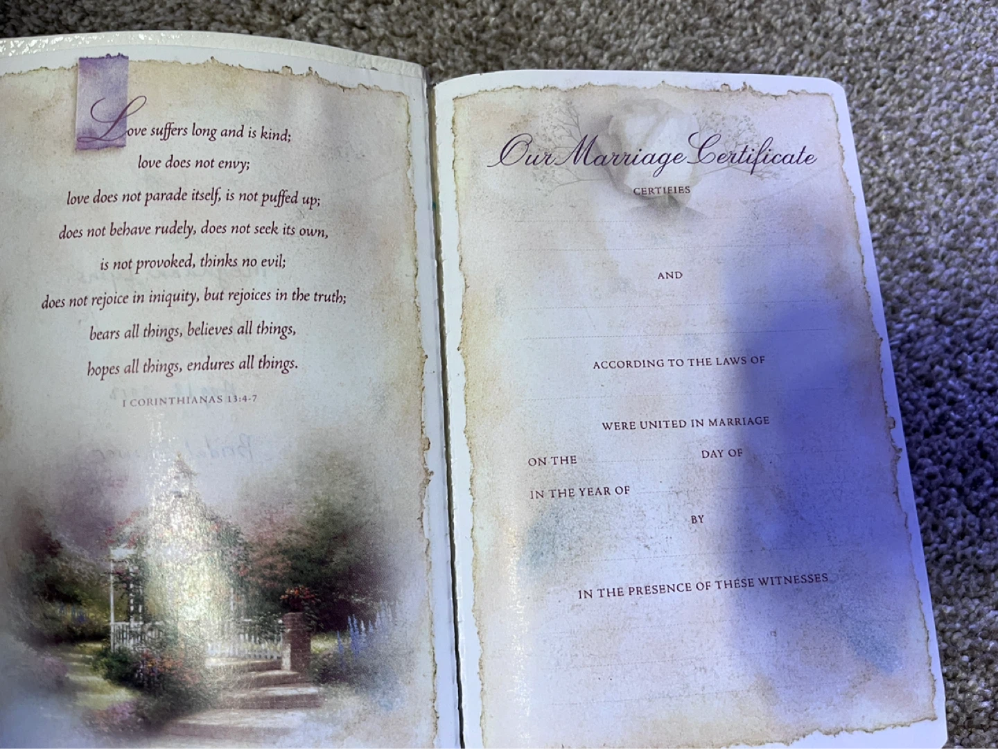Thomas Kinkade NKJV Holy Bible - Bride's Edition ⚽️ - photo 3