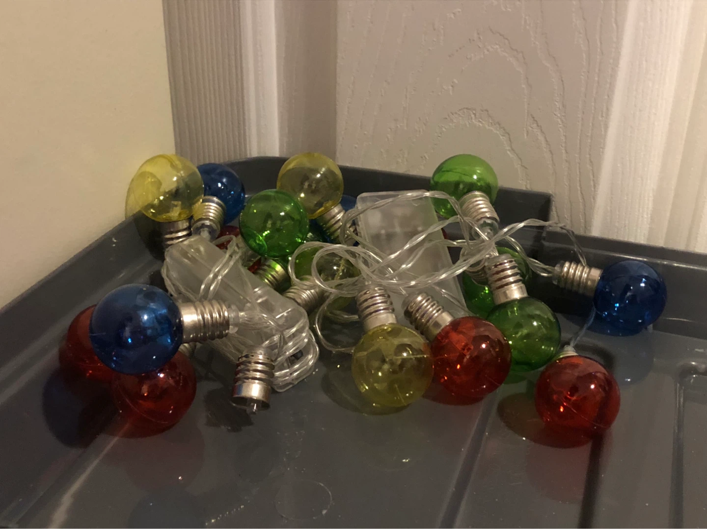 Battery operated Multi-coloured String Lights ⚽️