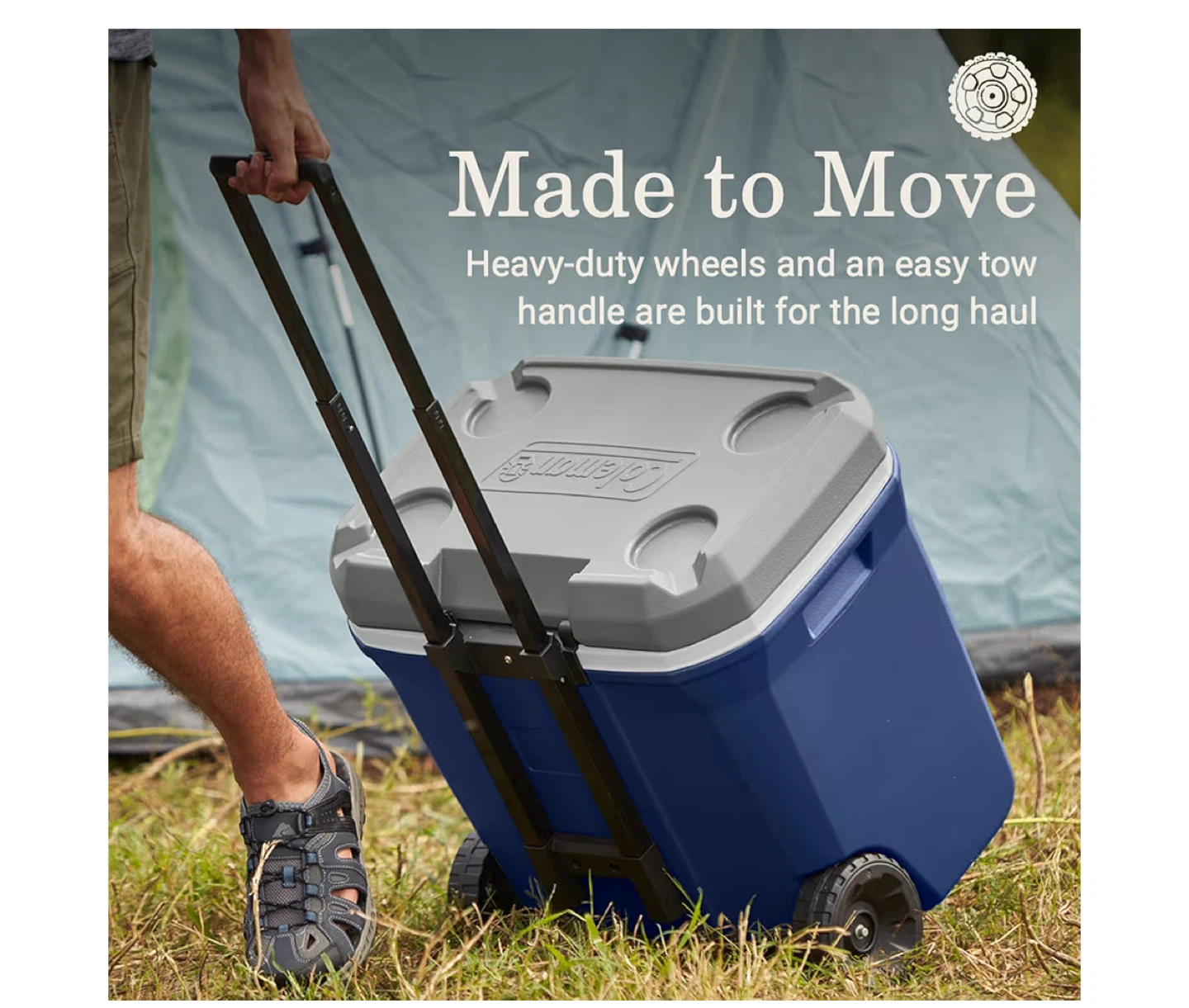 Coleman 316 Series Wheeled Cooler - Twilight - photo 2