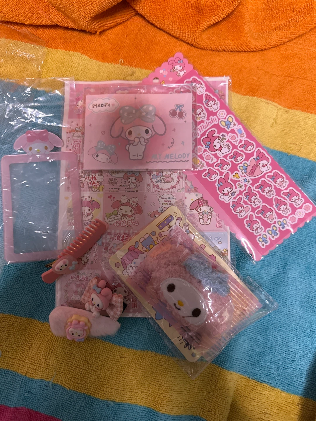 ⚽️ My Melody stickers  & Accessories Set