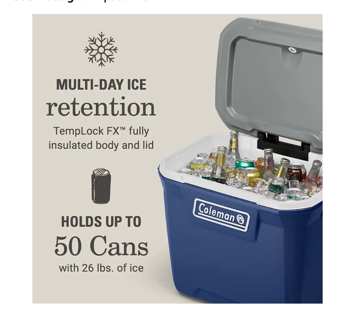 Coleman 316 Series Wheeled Cooler - Twilight - photo 4